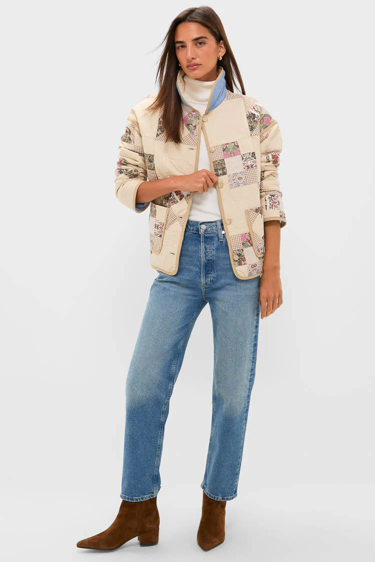 Patchwork Reversible Ava Jacket - Image 7
