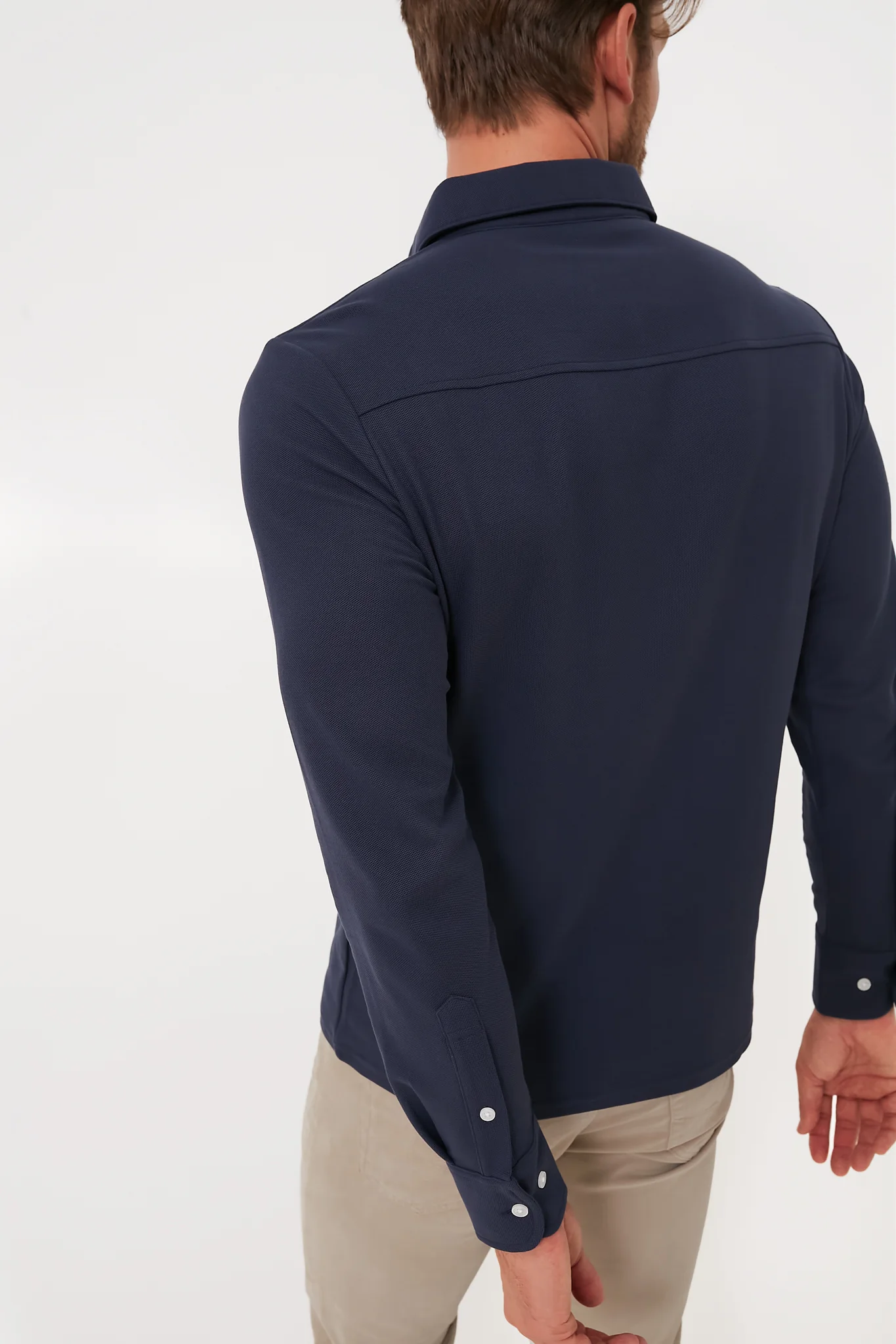 Peacoat Long Sleeve Players Shirt - Image 4