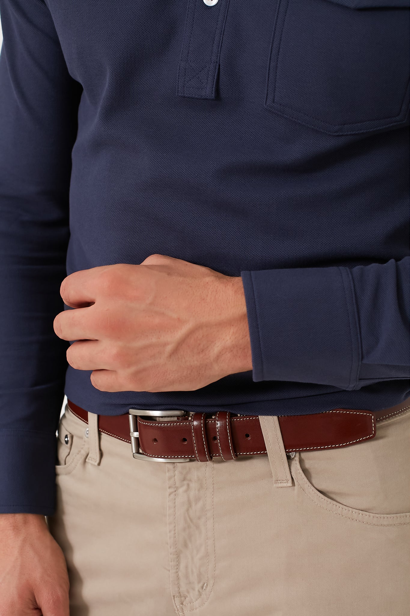 Peacoat Long Sleeve Players Shirt - Image 5