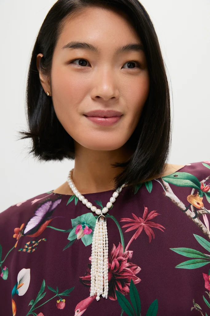 Pearl Delfina Necklace - Image 2