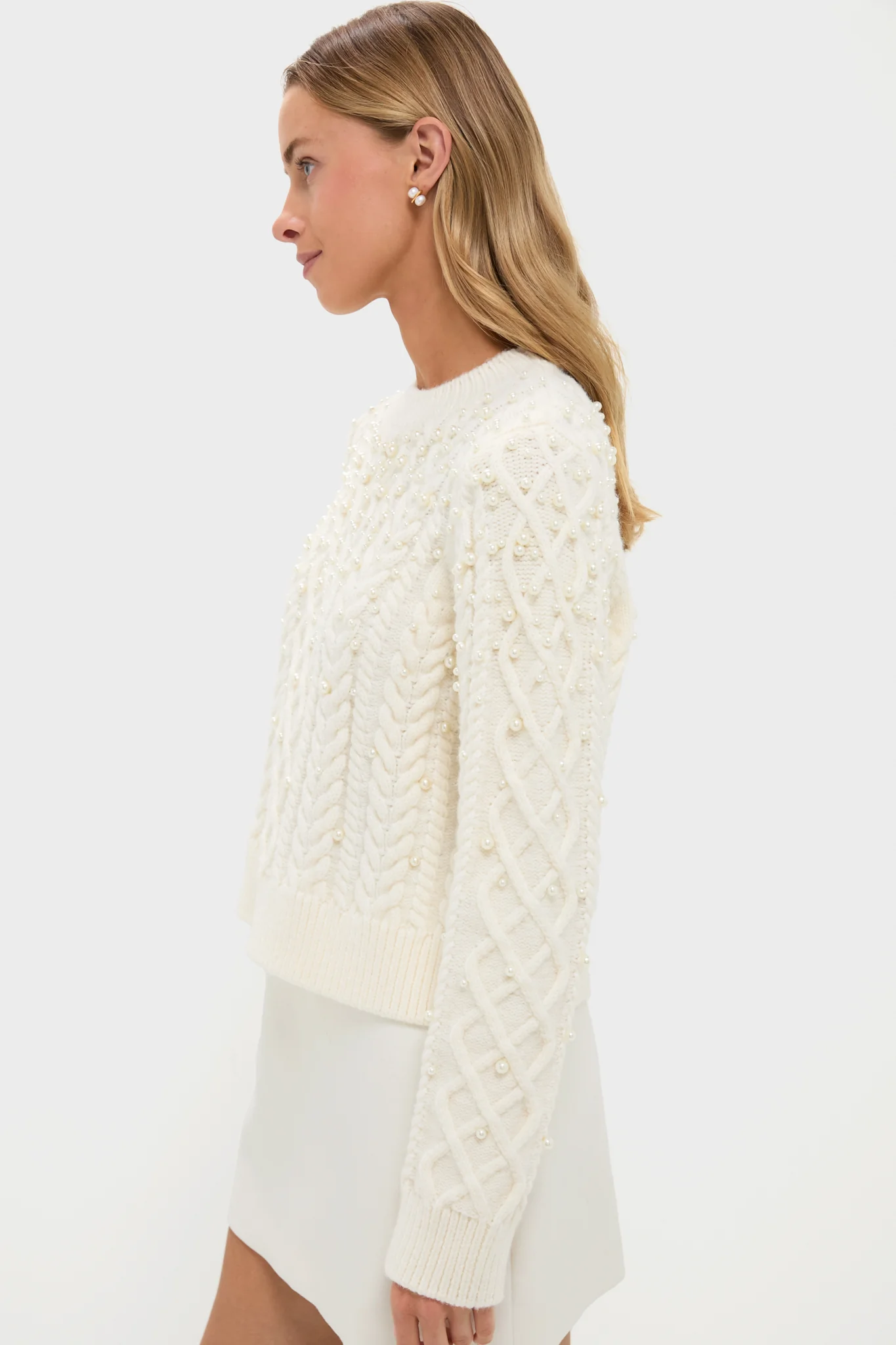 Pearl Embellished Ellis Sweater - Image 4
