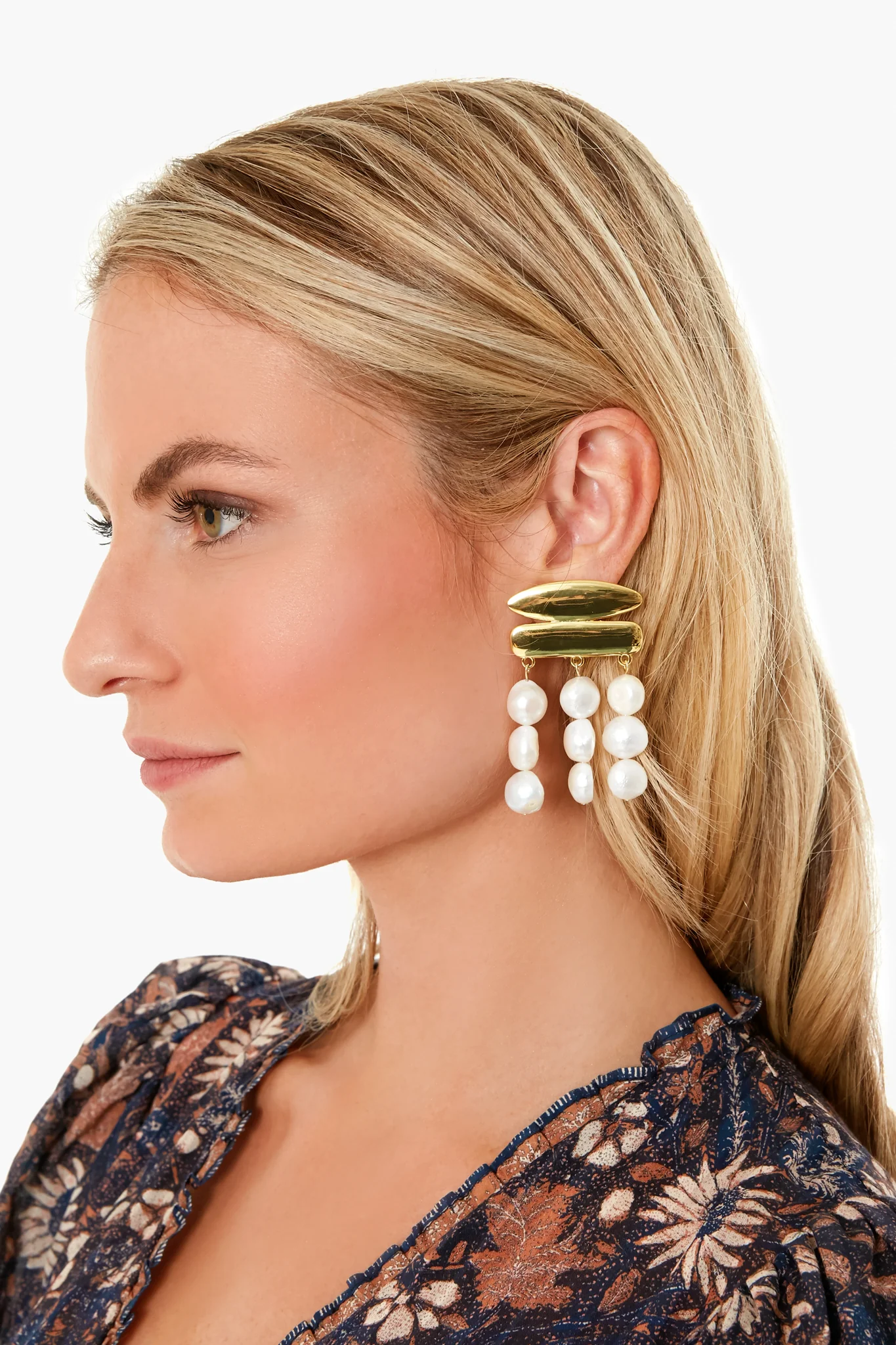 Pearl Tala Earrings - Image 2
