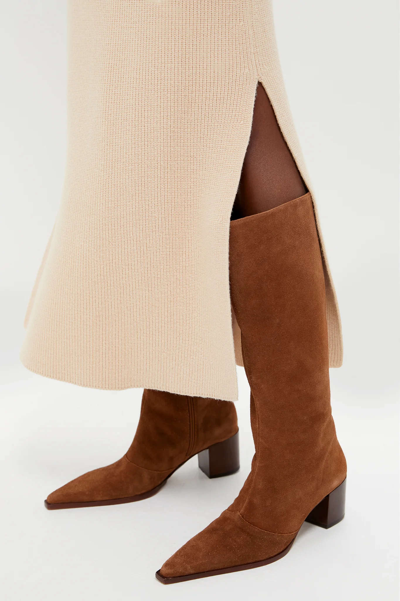 Pecan Brown Raffeala Up Mid Boots - Image 2