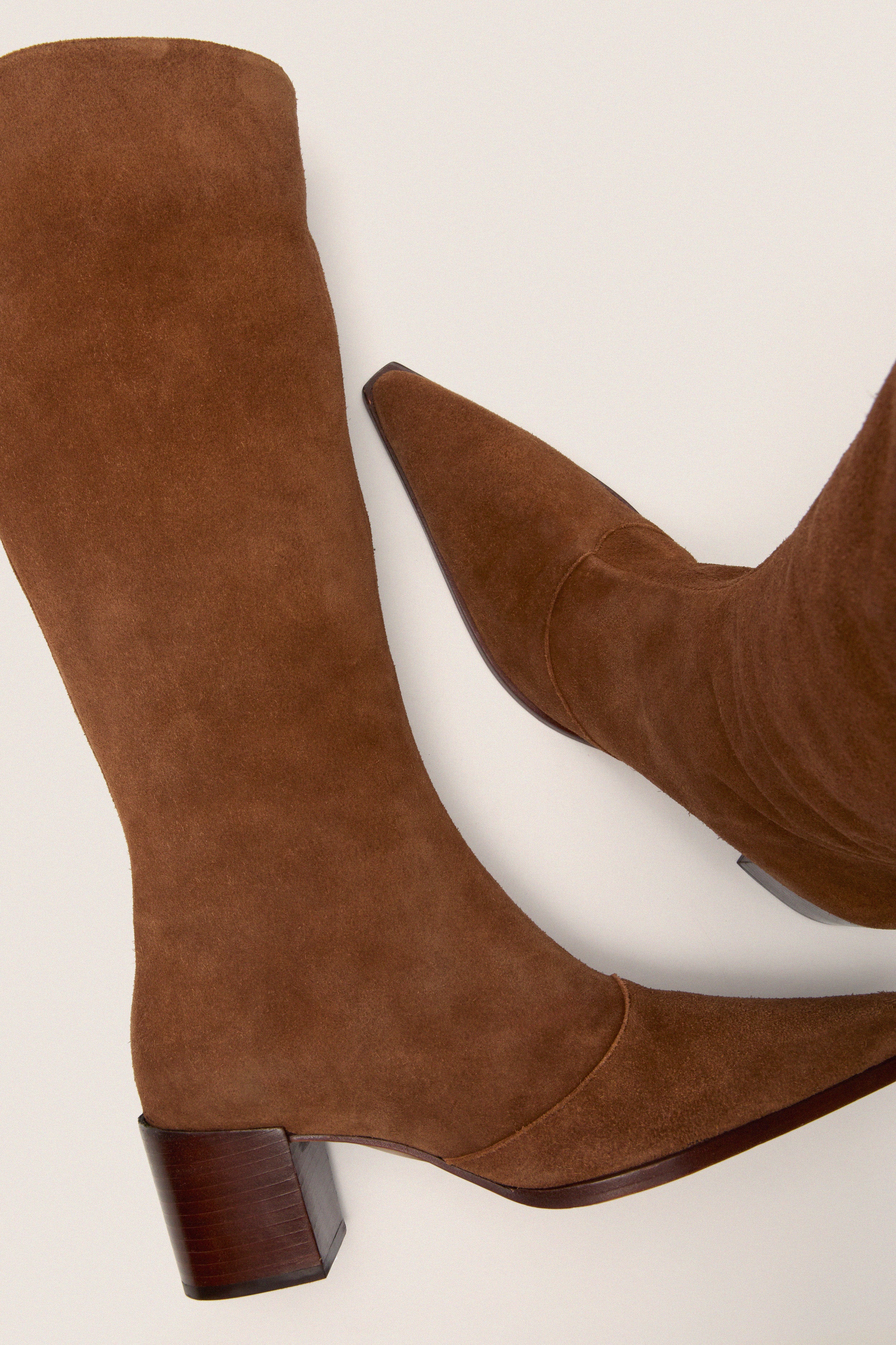 Pecan Brown Raffeala Up Mid Boots - Image 5