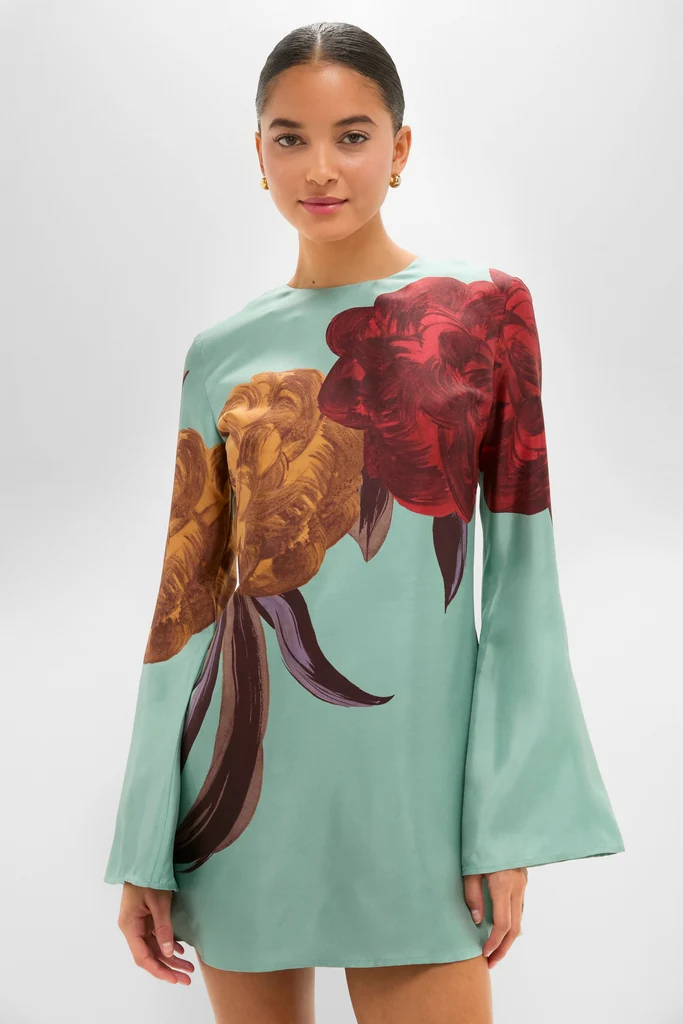 Peony Placee Mini Supremes Swing Dress