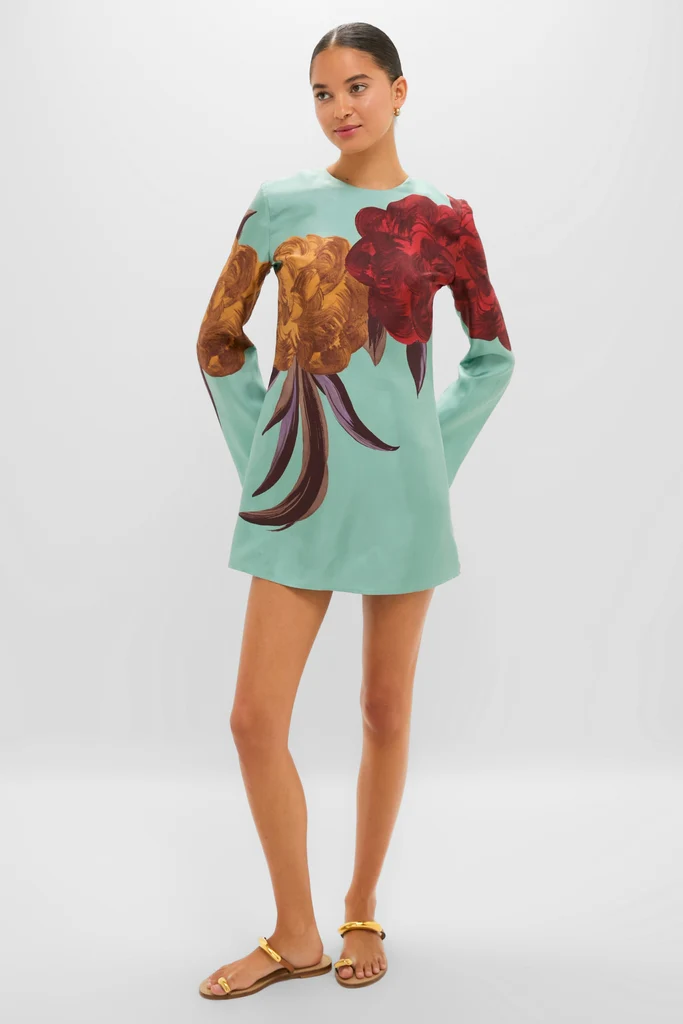 Peony Placee Mini Supremes Swing Dress - Image 6