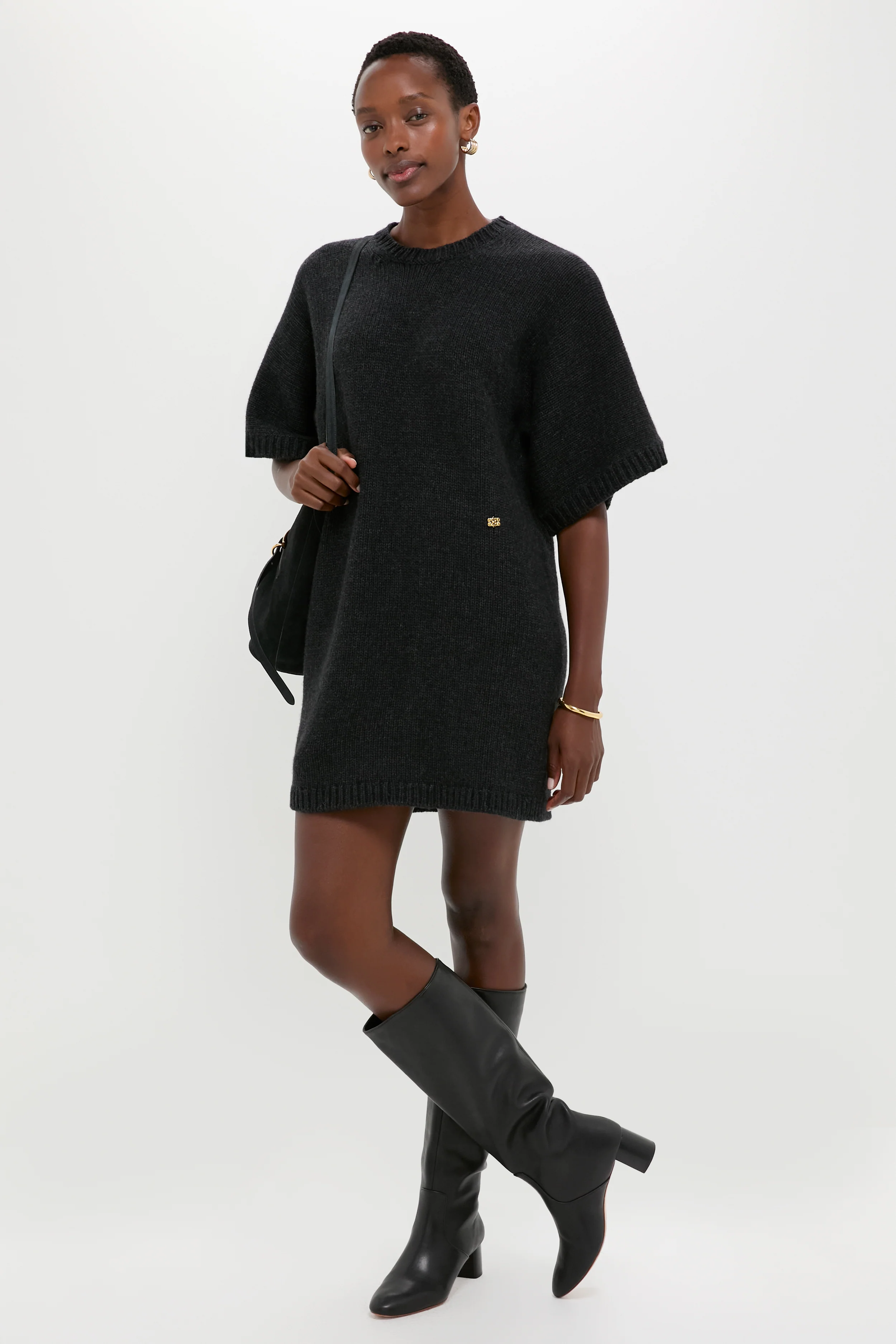 Phantom Knit T Shirt Dress - Image 2