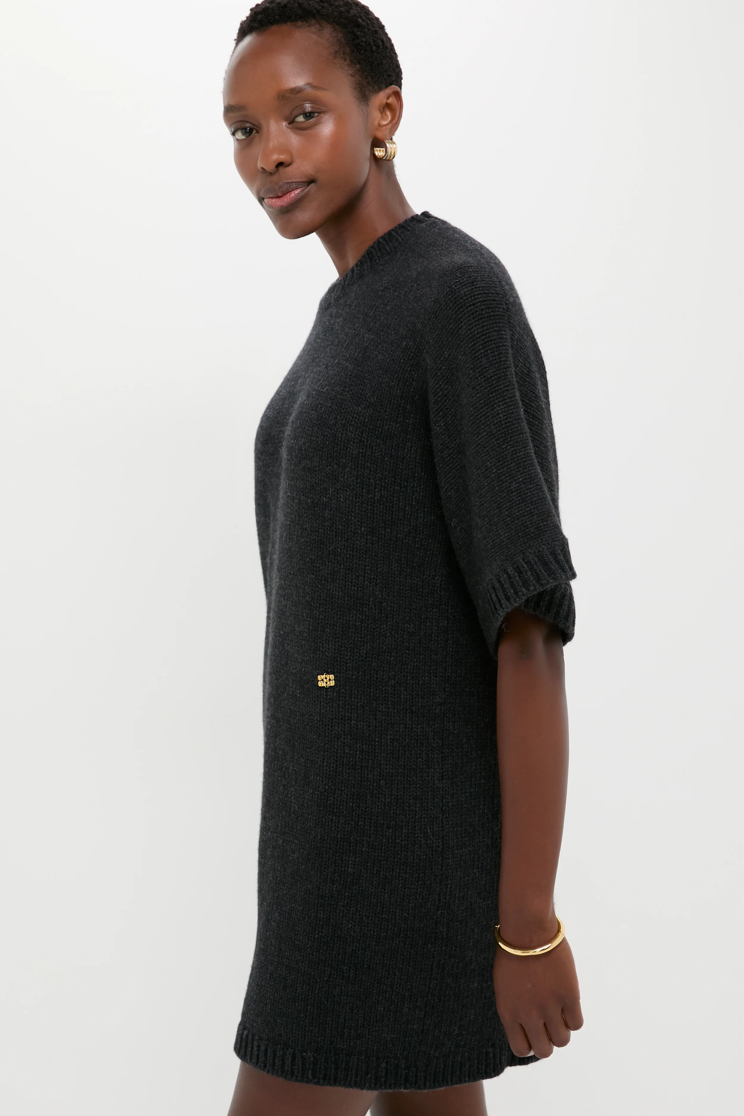 Phantom Knit T Shirt Dress - Image 3