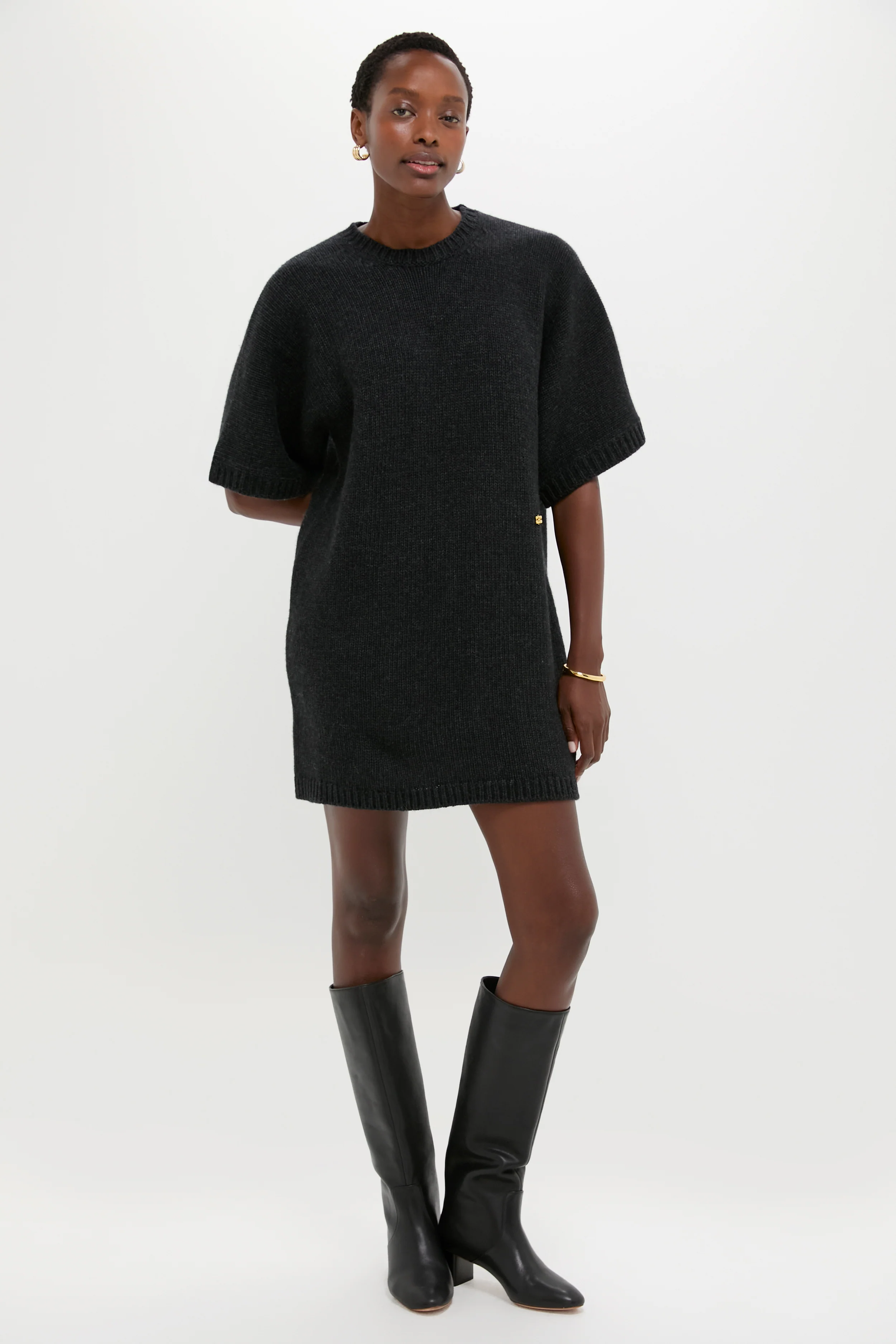 Phantom Knit T Shirt Dress - Image 6
