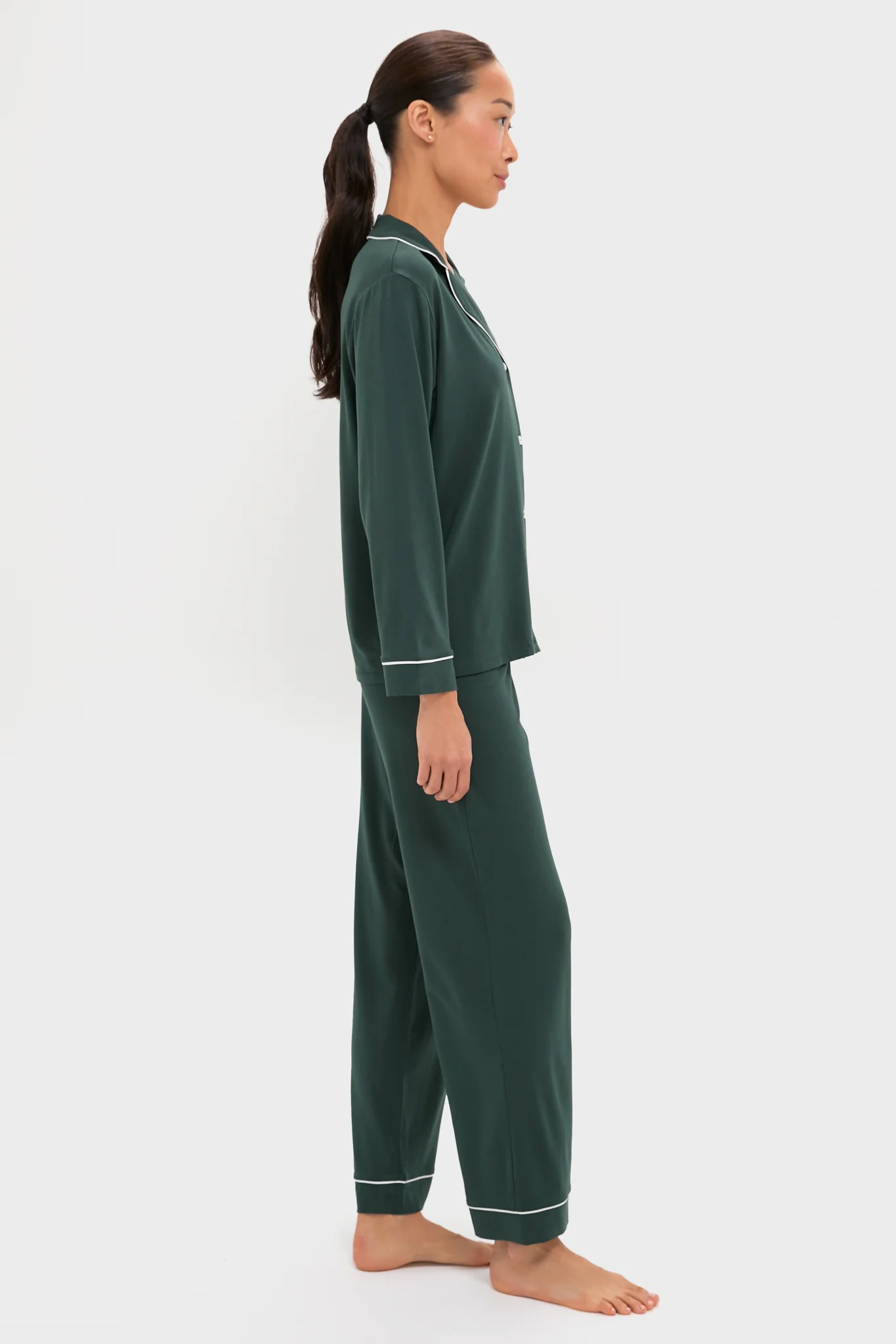 Pine and Ivory Gisele Long PJ Set - Image 3