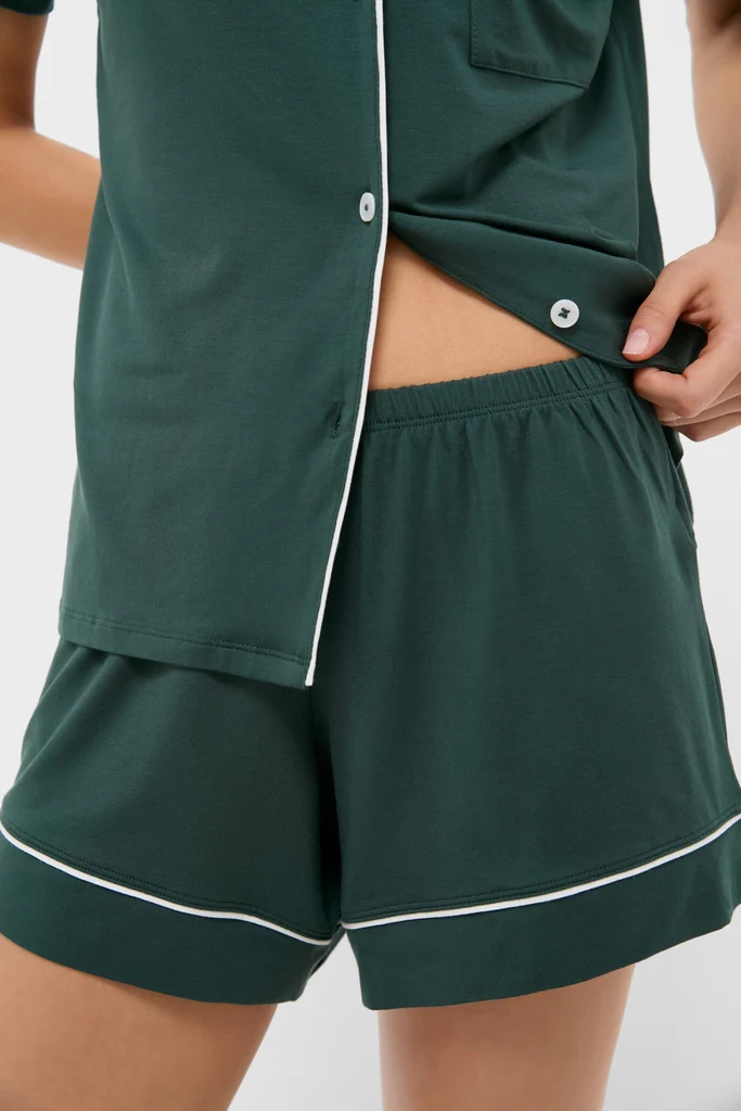 Pine and Ivory Gisele Relaxed Short PJ Set - Image 6