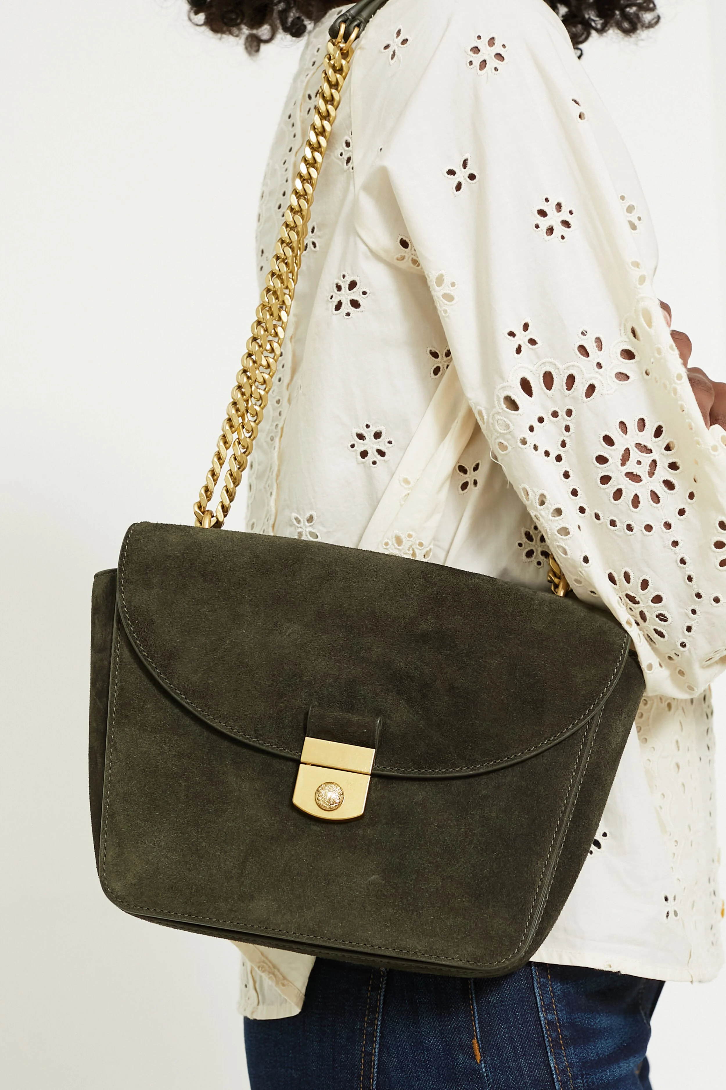 Pine Double Link Flap Bag - Image 3