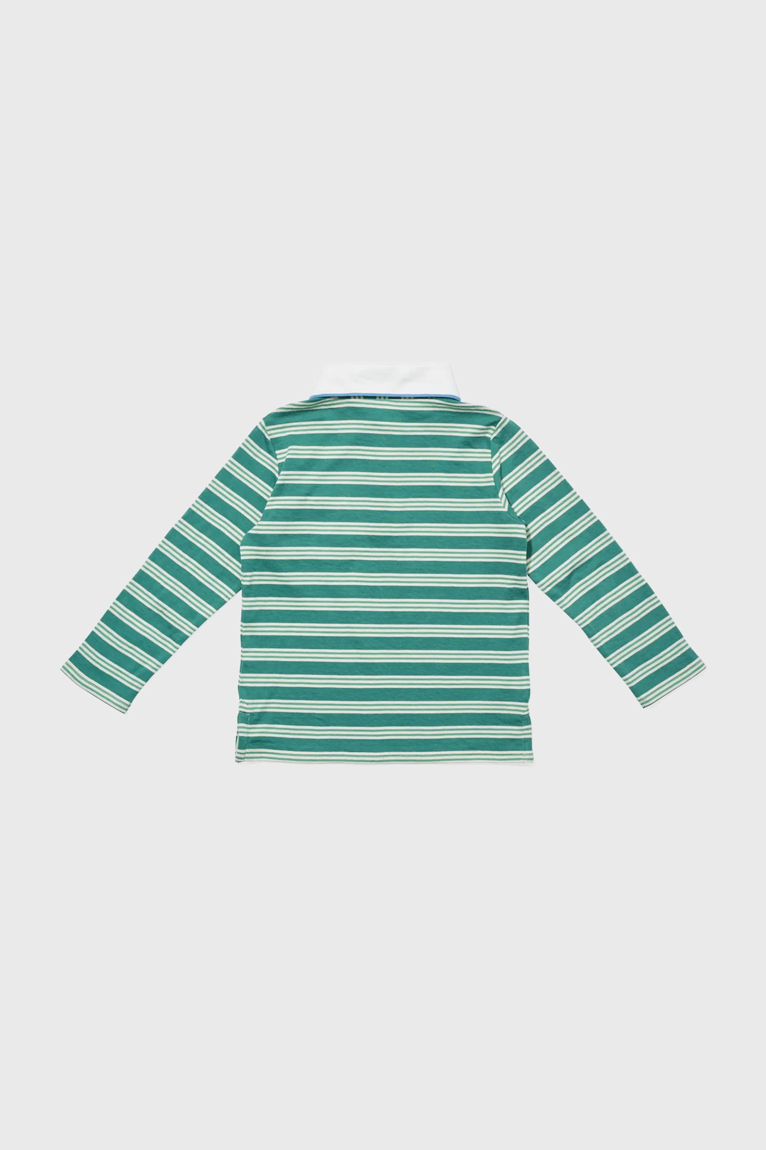 Pine Twin Stripe Parker Polo - Image 4