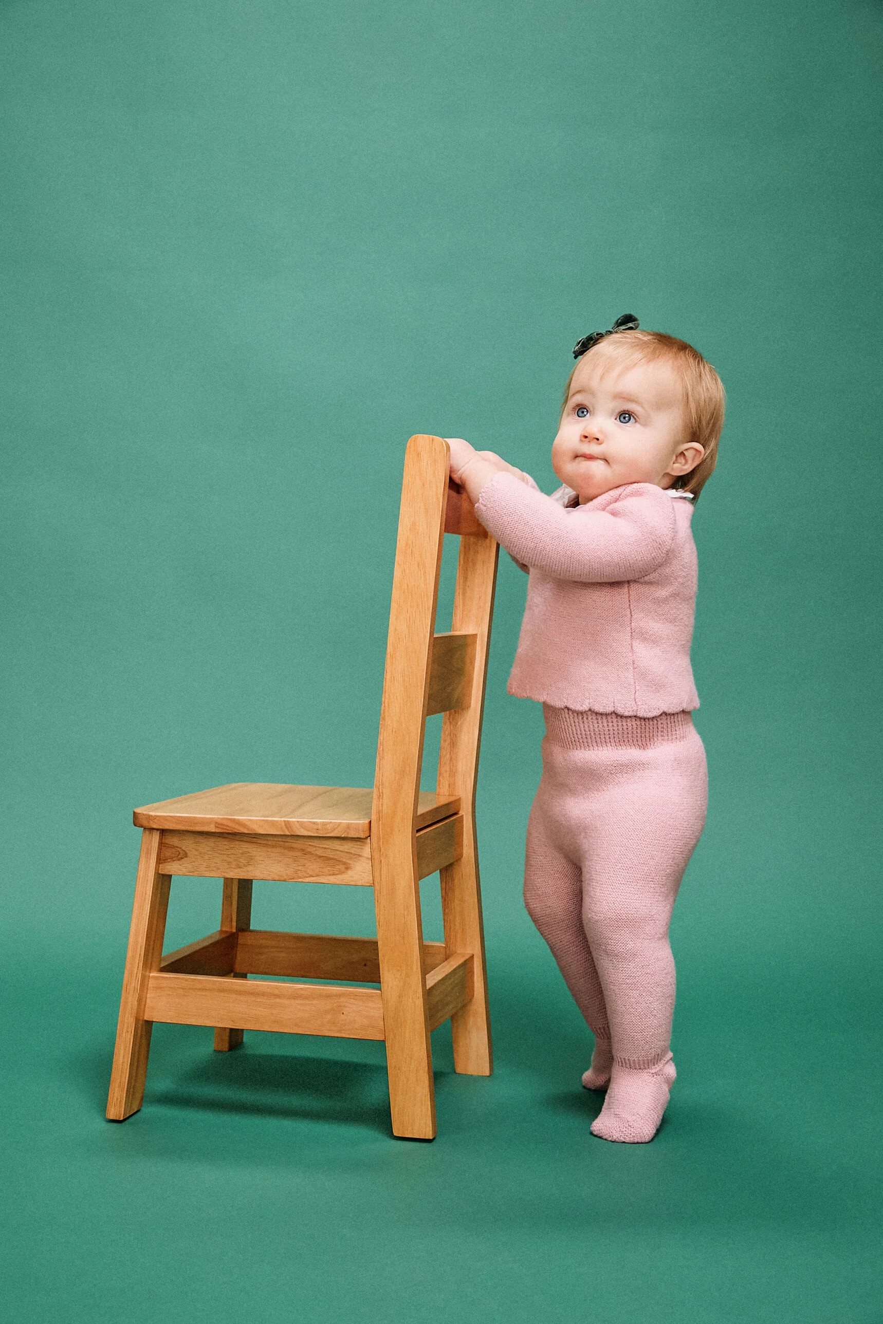 Pink Amaya Merino Baby Knitted Set - Image 4