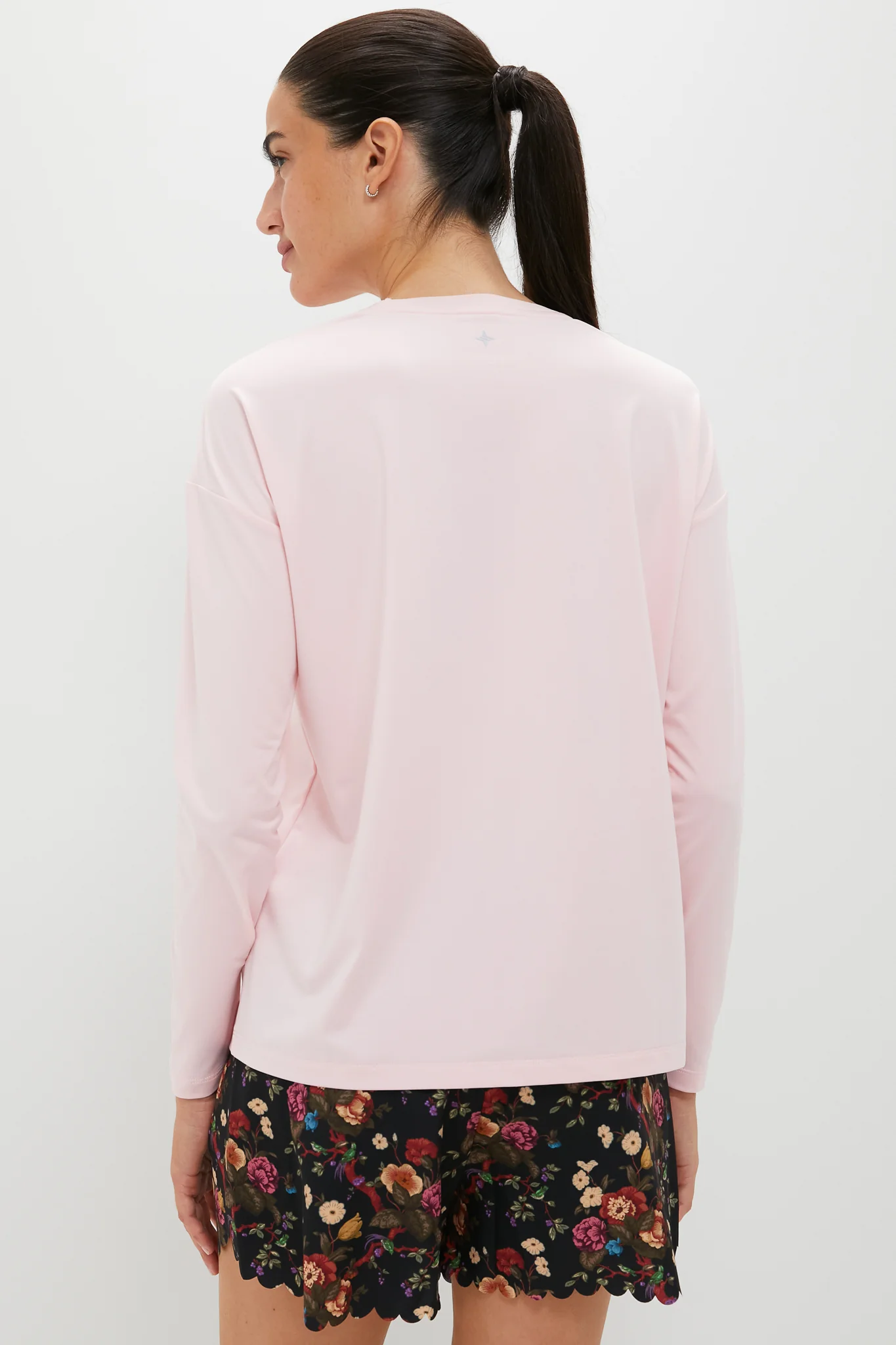 Pink Long Sleeve Performance Jersey Ryan Boyfriend Tee - Image 4
