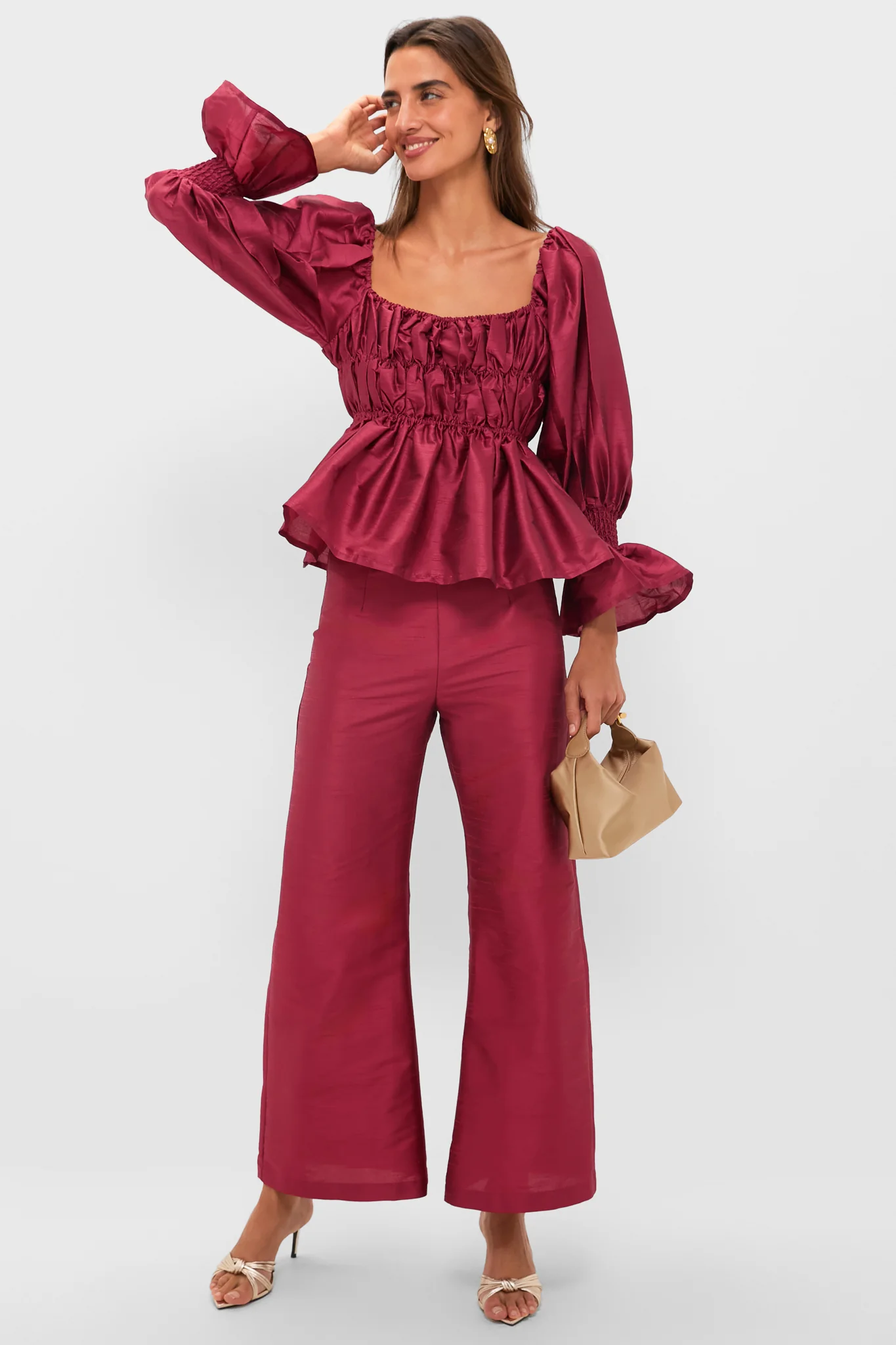 Pink Mauve Elisabeth Top - Image 2