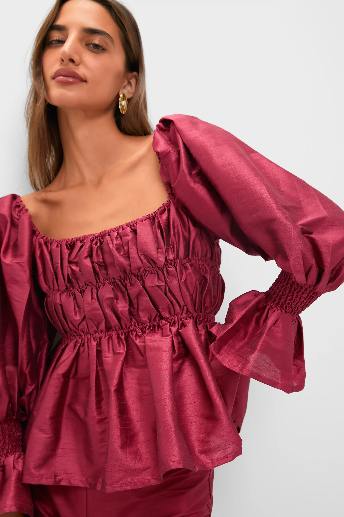 Pink Mauve Elisabeth Top - Image 5