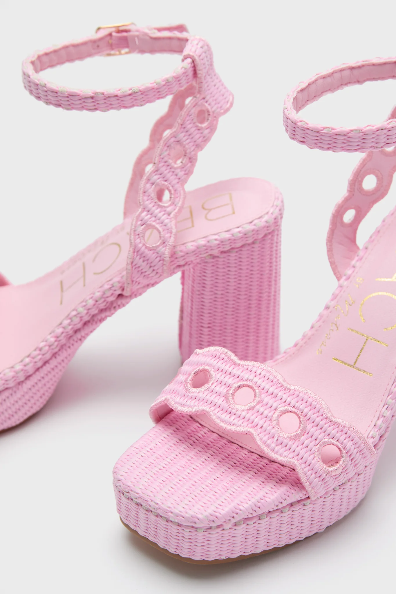 Pink Moorea Heels - Image 5