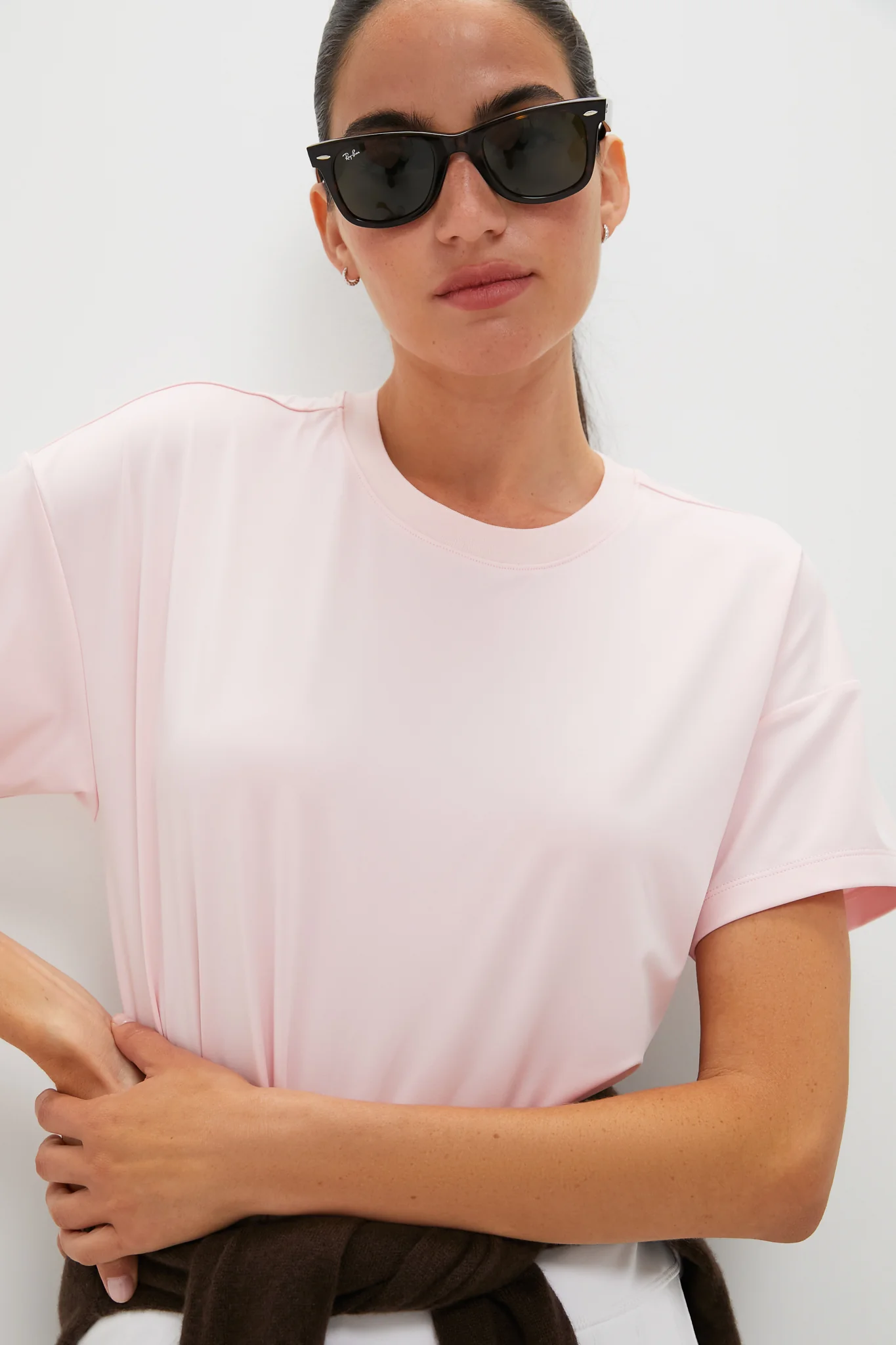 Pink Short Sleeve Performance Jersey Ryan Boyfriend Tee - Image 5
