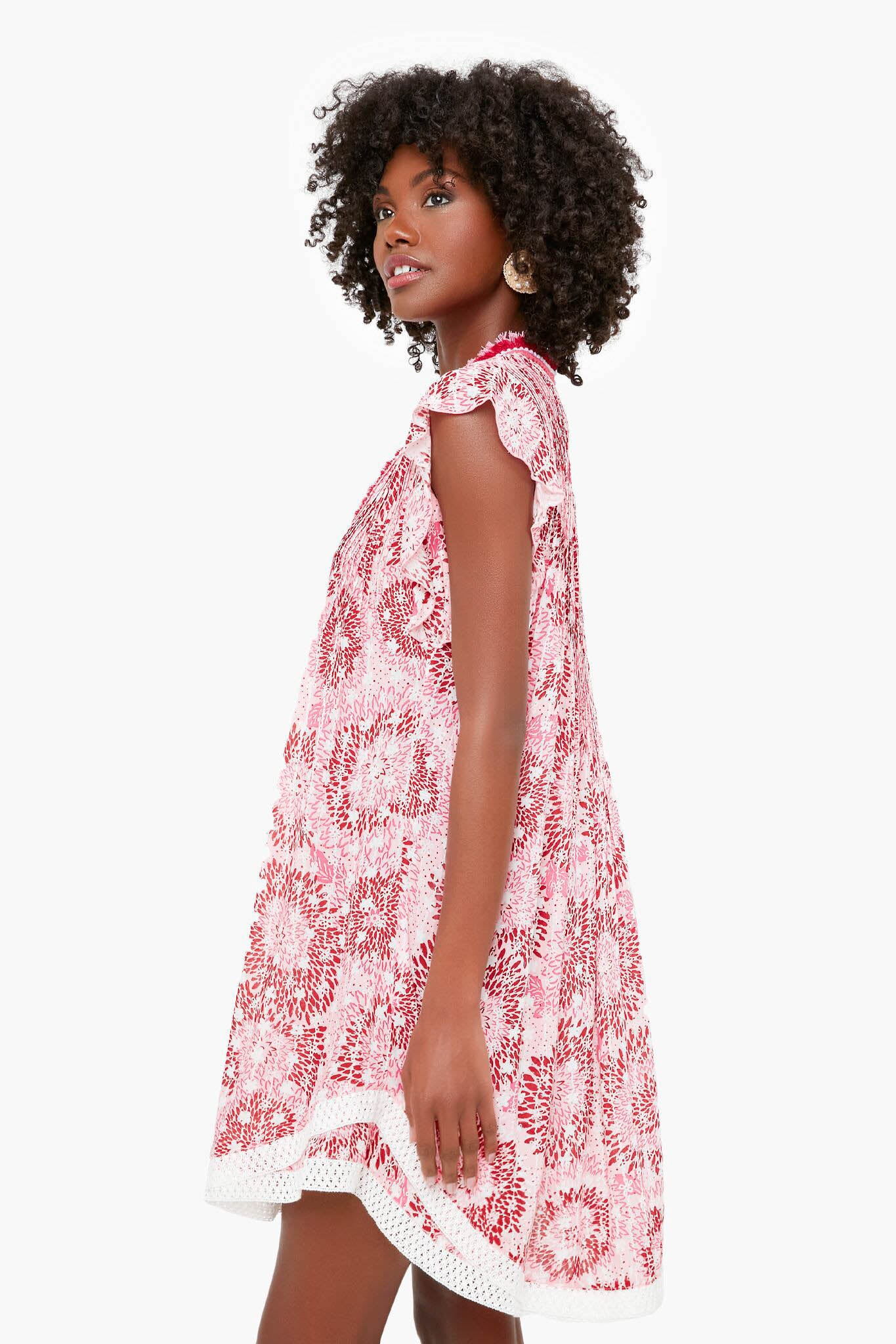 Pink Sunflower Sasha Mini Dress - Image 5