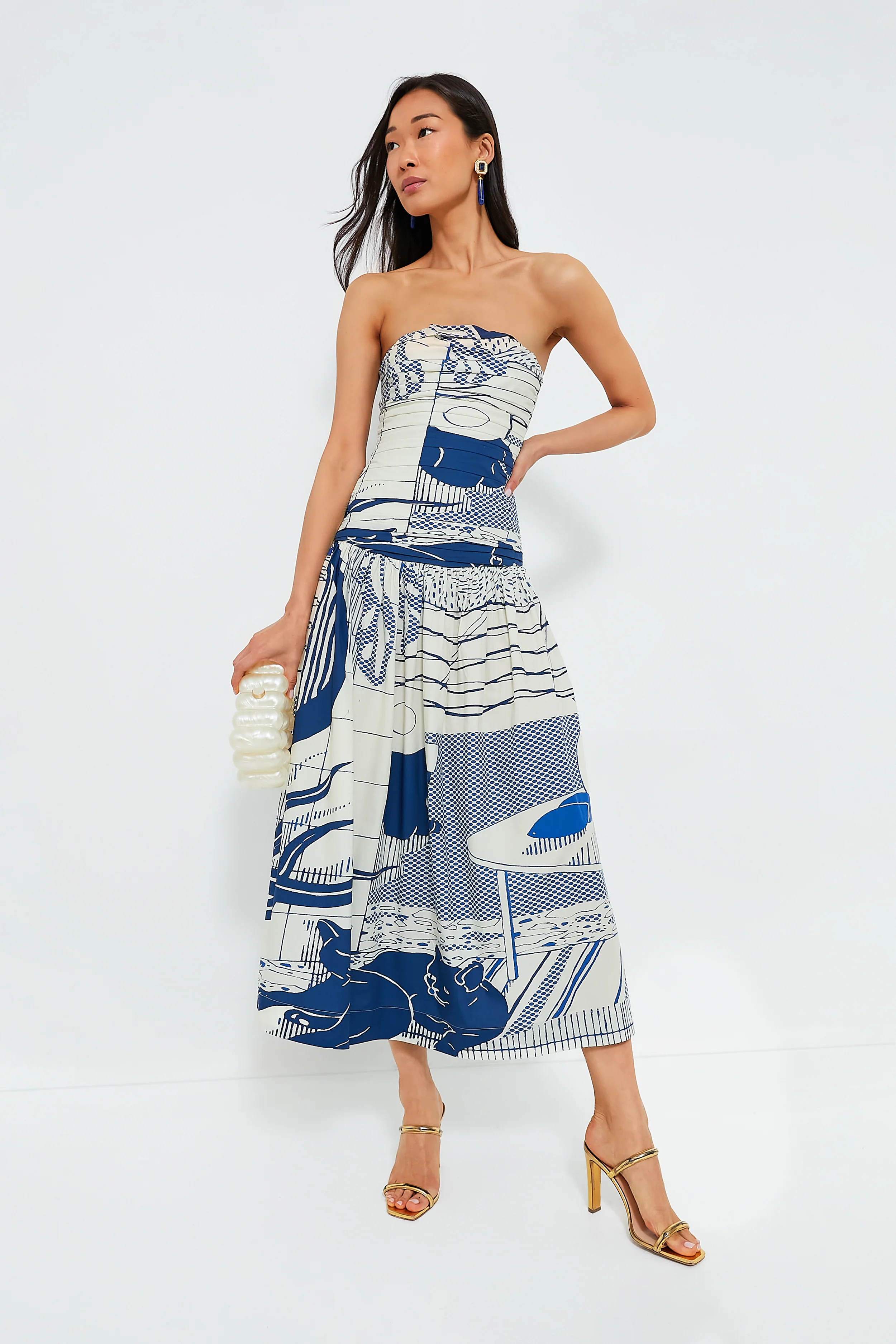 Playa Print Maia Dress - Image 2