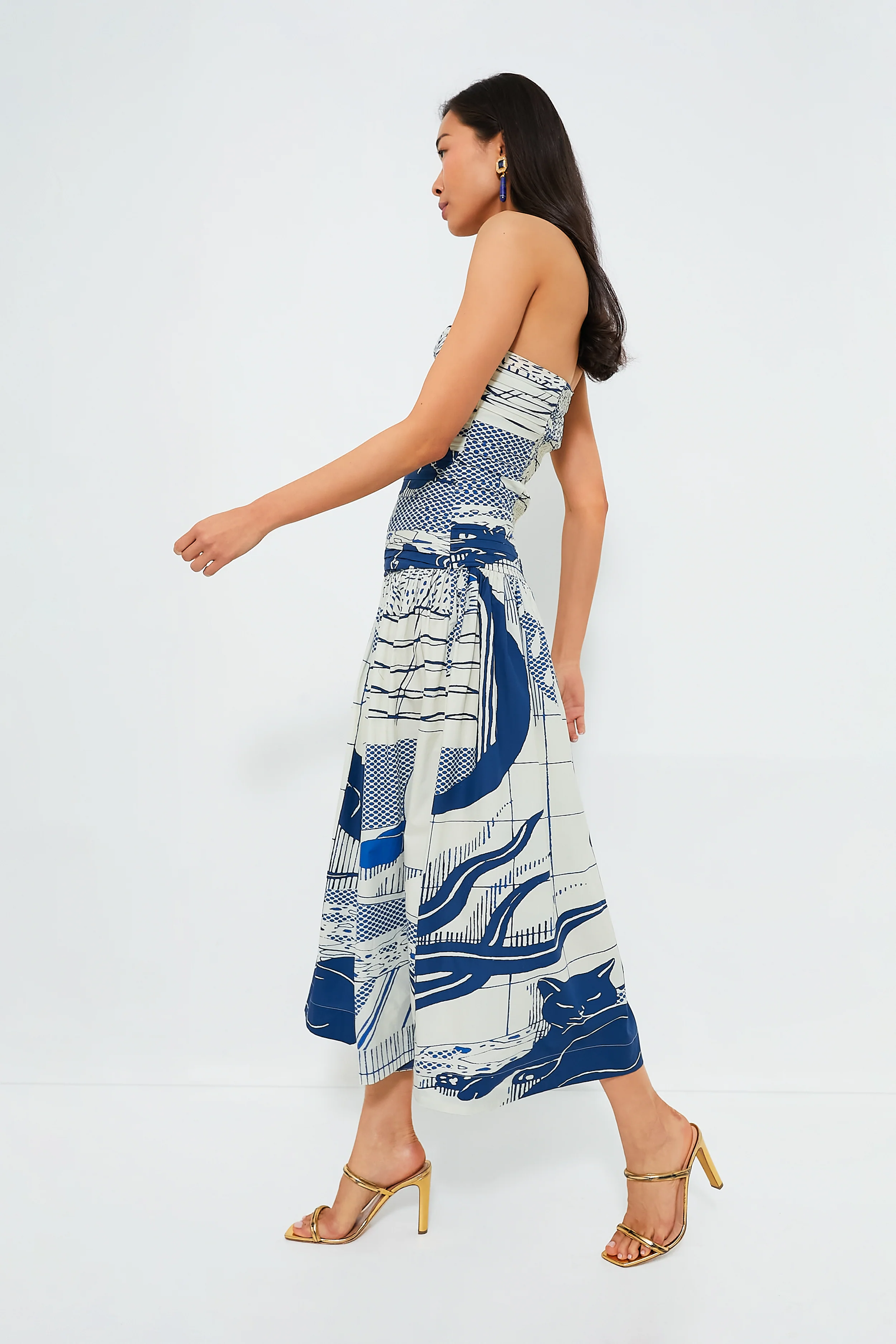Playa Print Maia Dress - Image 3