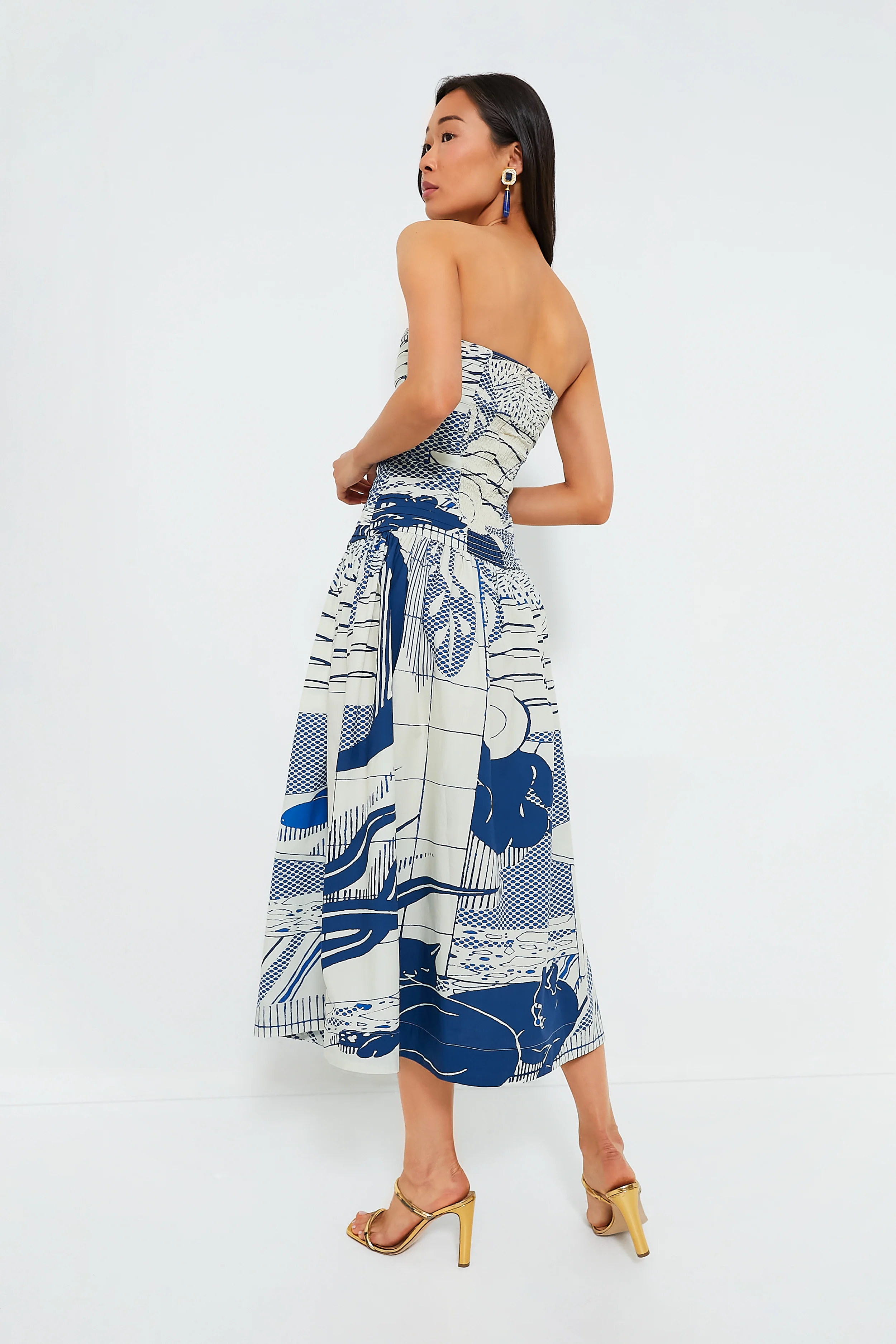 Playa Print Maia Dress - Image 4
