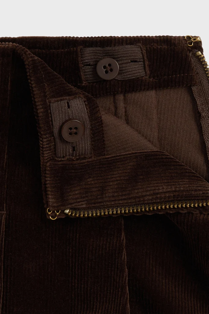 Girls Pleated Corduroy Skirt - Image 6
