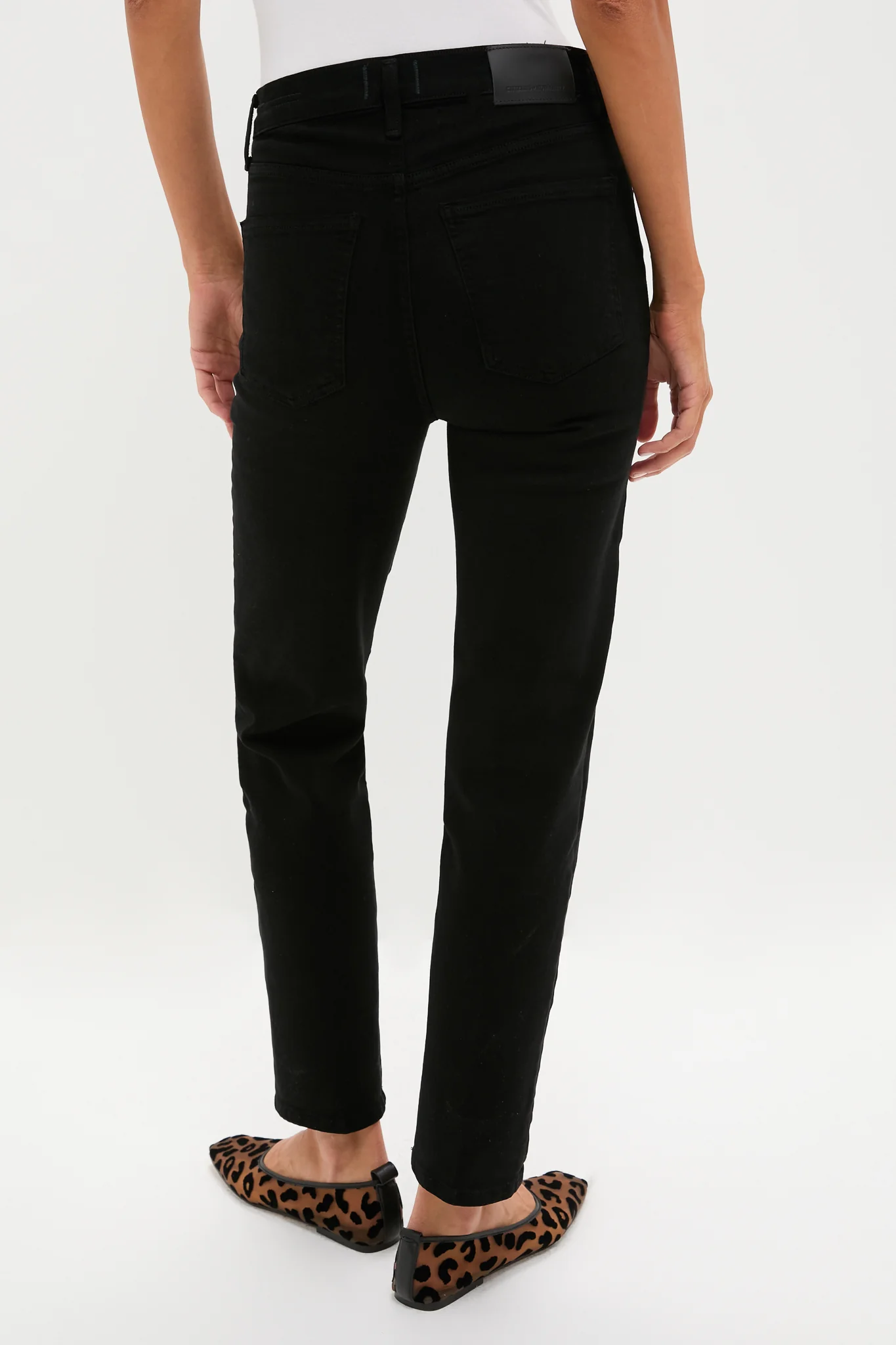 Plush Black Caia High Rise Straight - Image 4