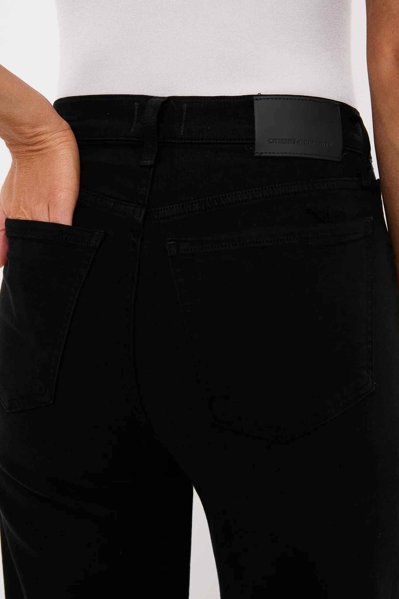 Plush Black Lyra Long Wide Leg - Image 5