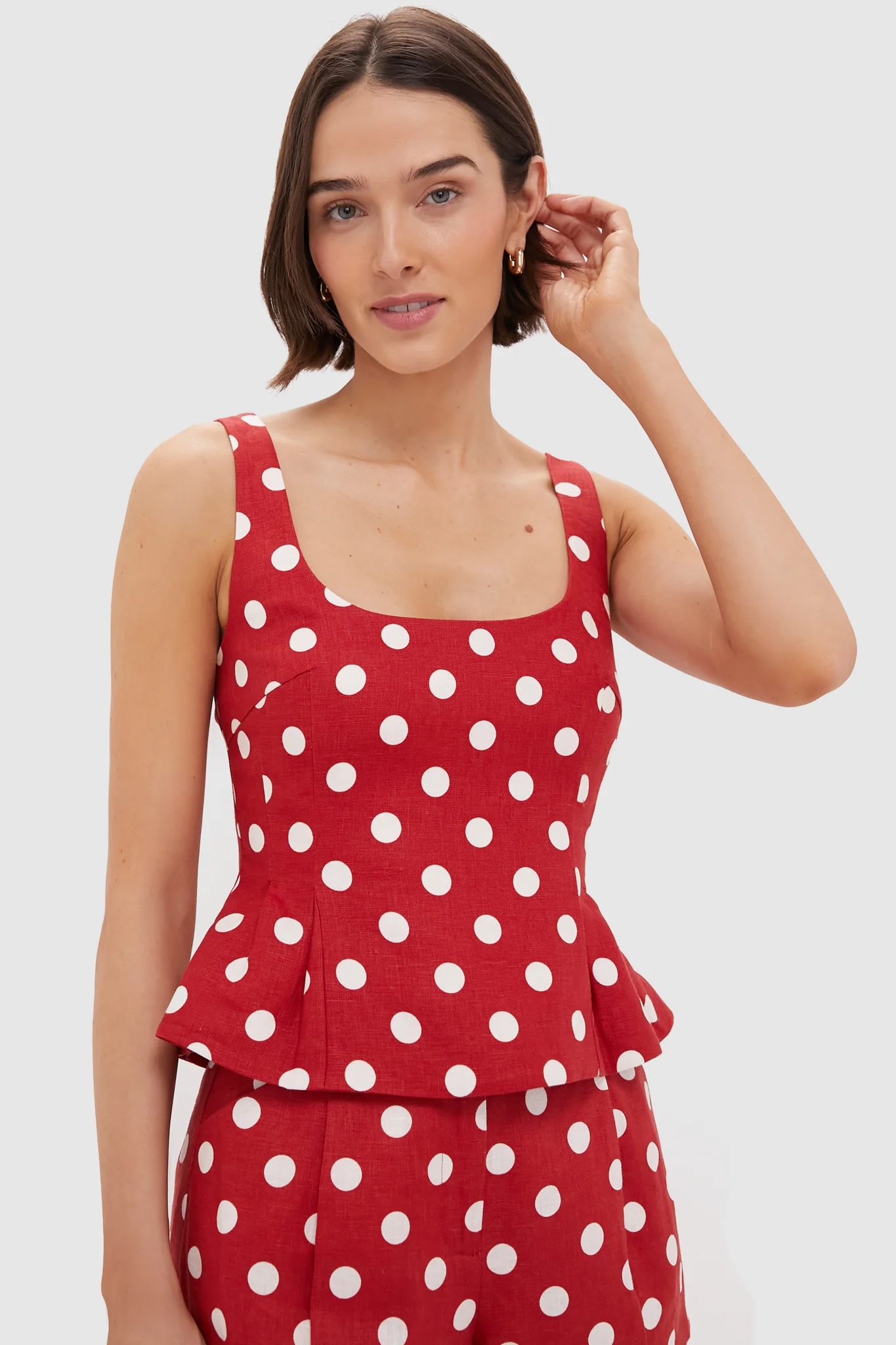Polka Dot Rosalie Top