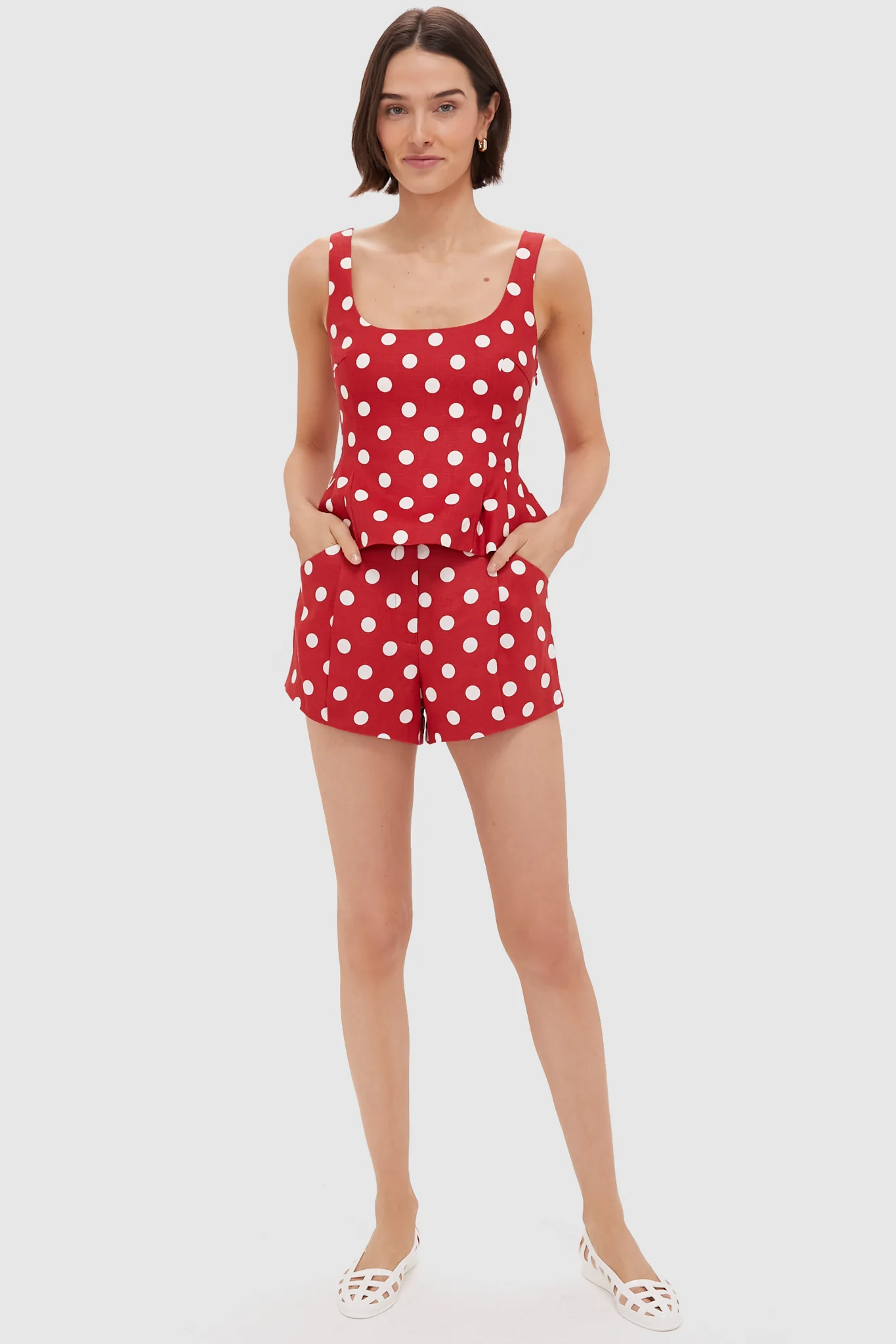 Polka Dot Rosalie Top - Image 6