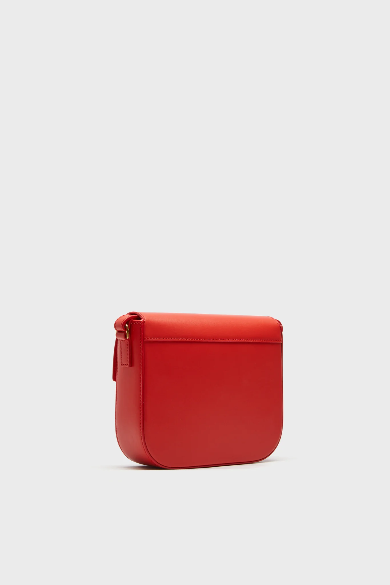 Poppy Red Smooth Small Vancouver Bag - Image 4