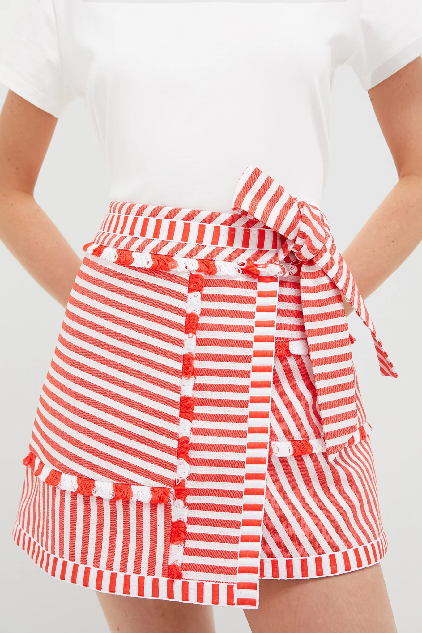 Poppy Stripe Bay Skirt - Image 5