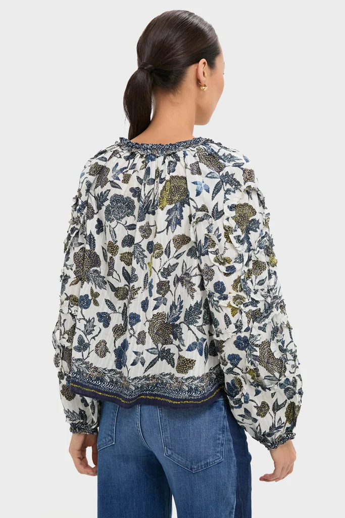 Porcelain Azrou Blouse - Image 4