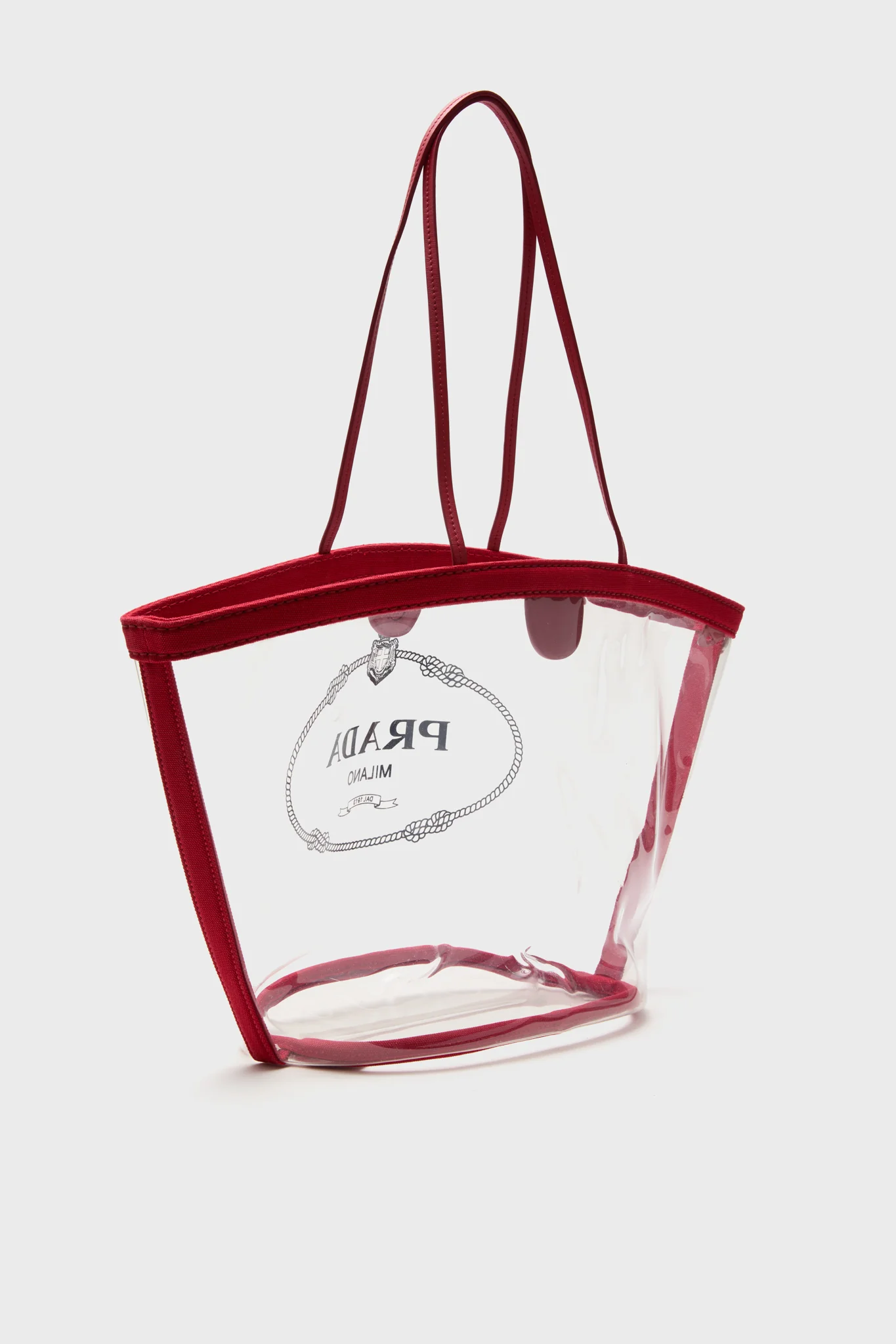 PRADA Canapa Plex Tote Bag - Image 4