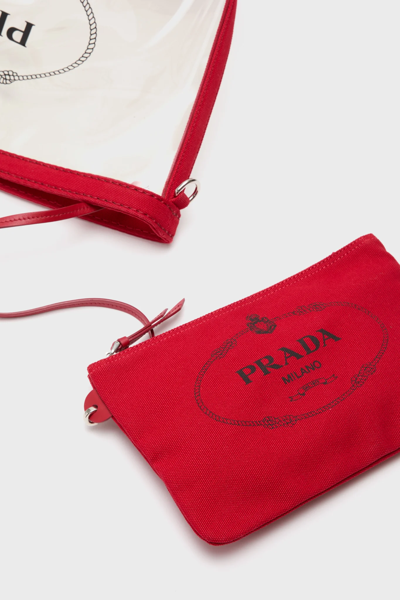 PRADA Canapa Plex Tote Bag - Image 6