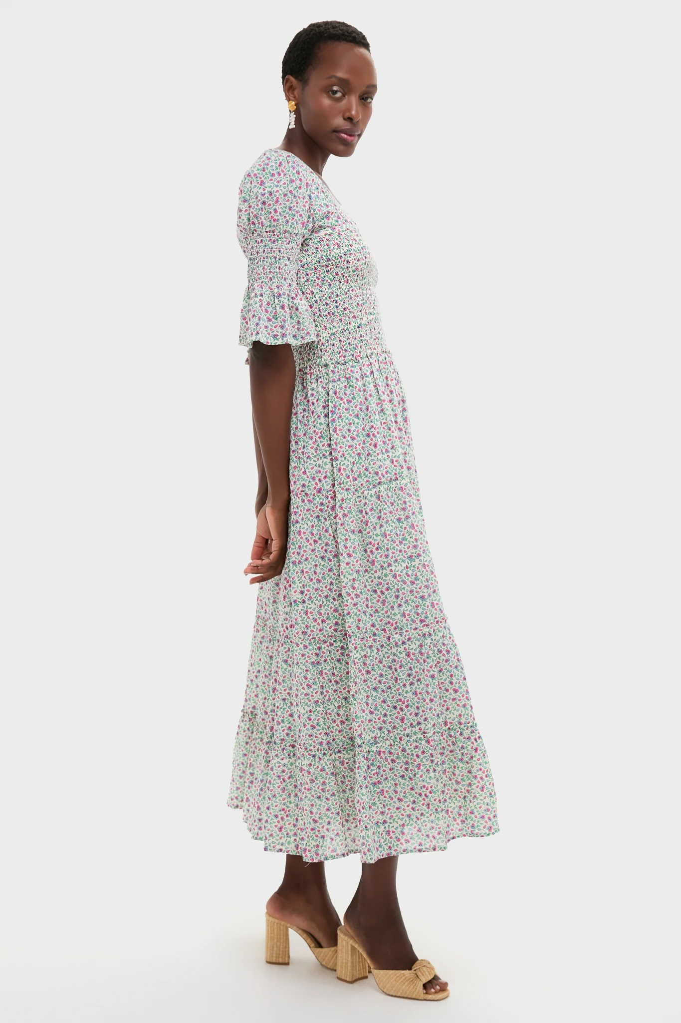 Primrose Print Bea Dress - Image 4