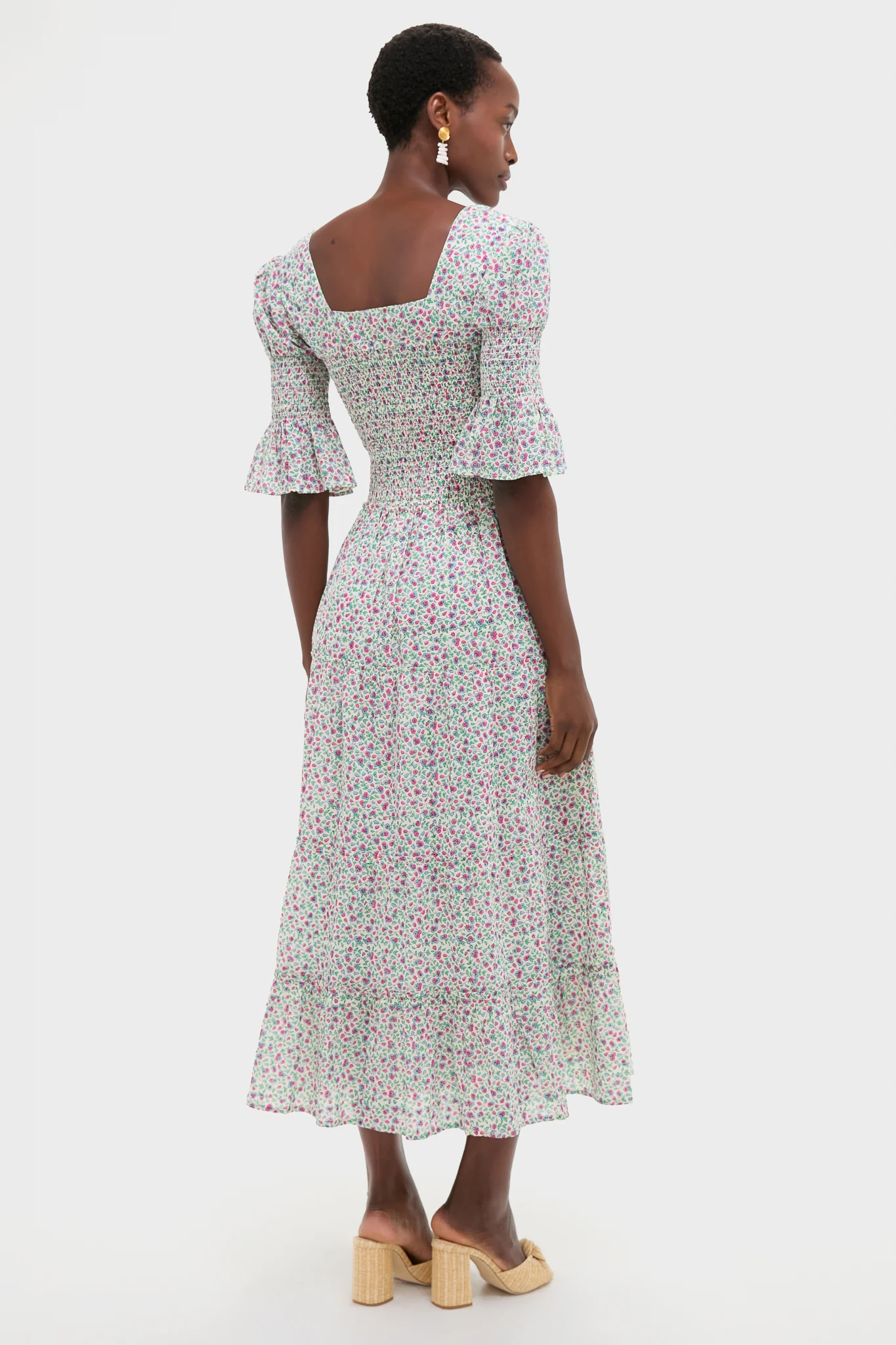 Primrose Print Bea Dress - Image 5