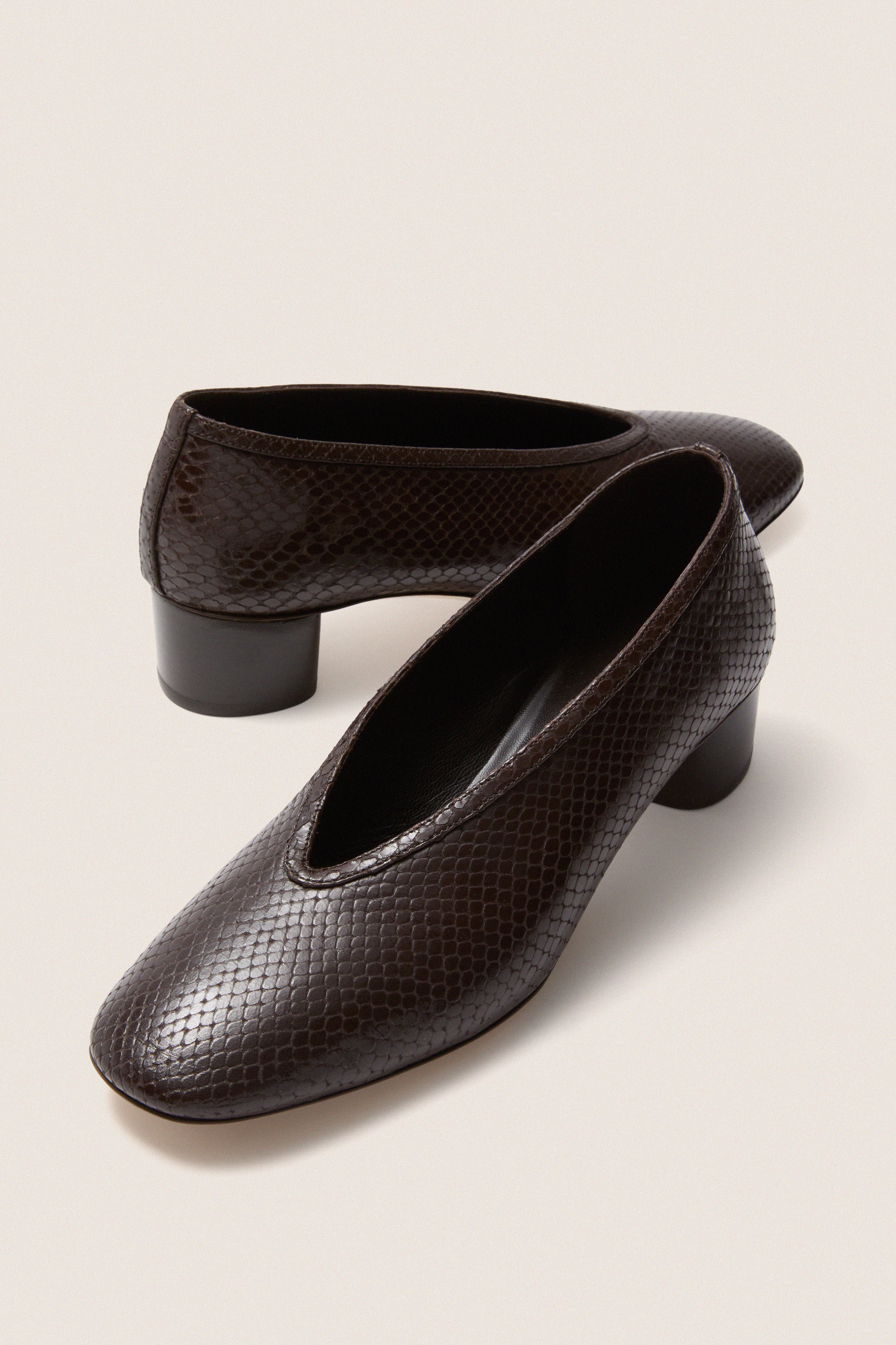 Printed Python Luna Pumps - Image 3