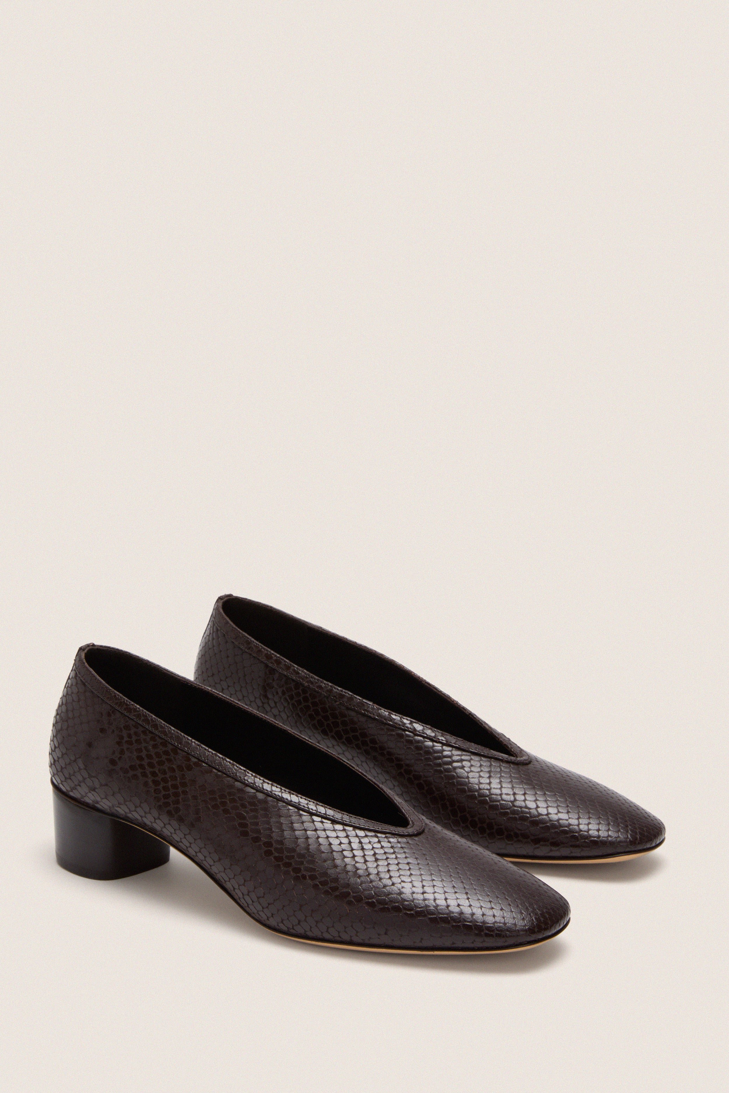 Printed Python Luna Pumps - Image 5