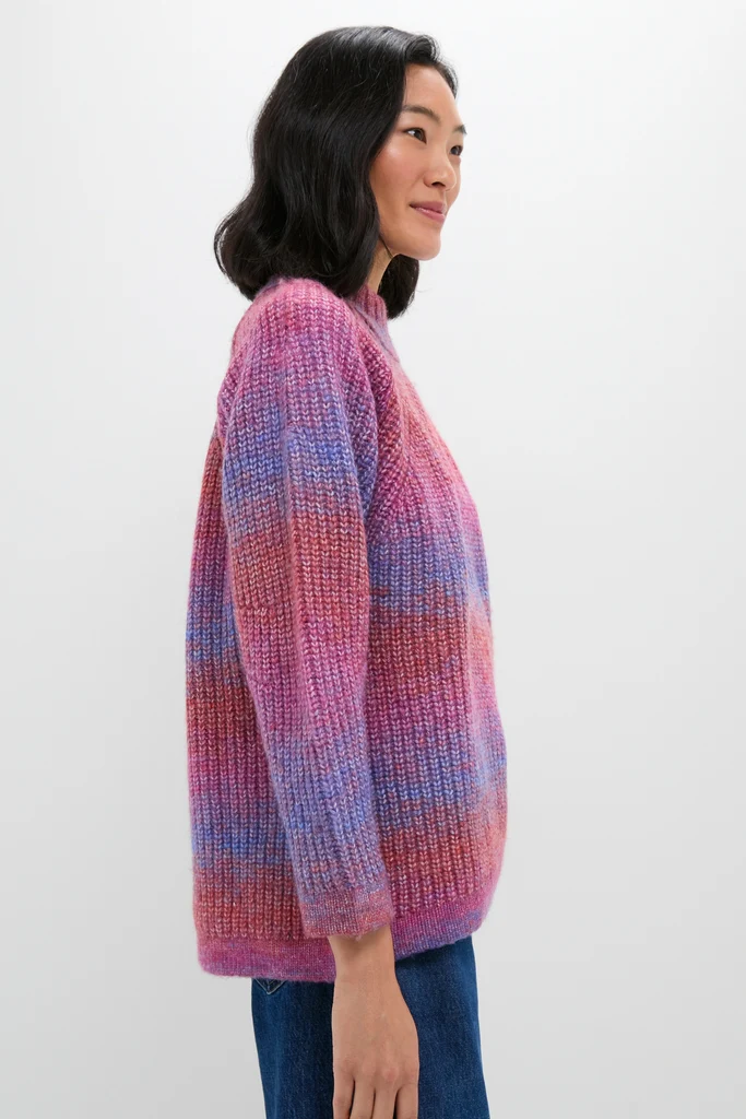 Purple Ombre Luca Sweater - Image 3