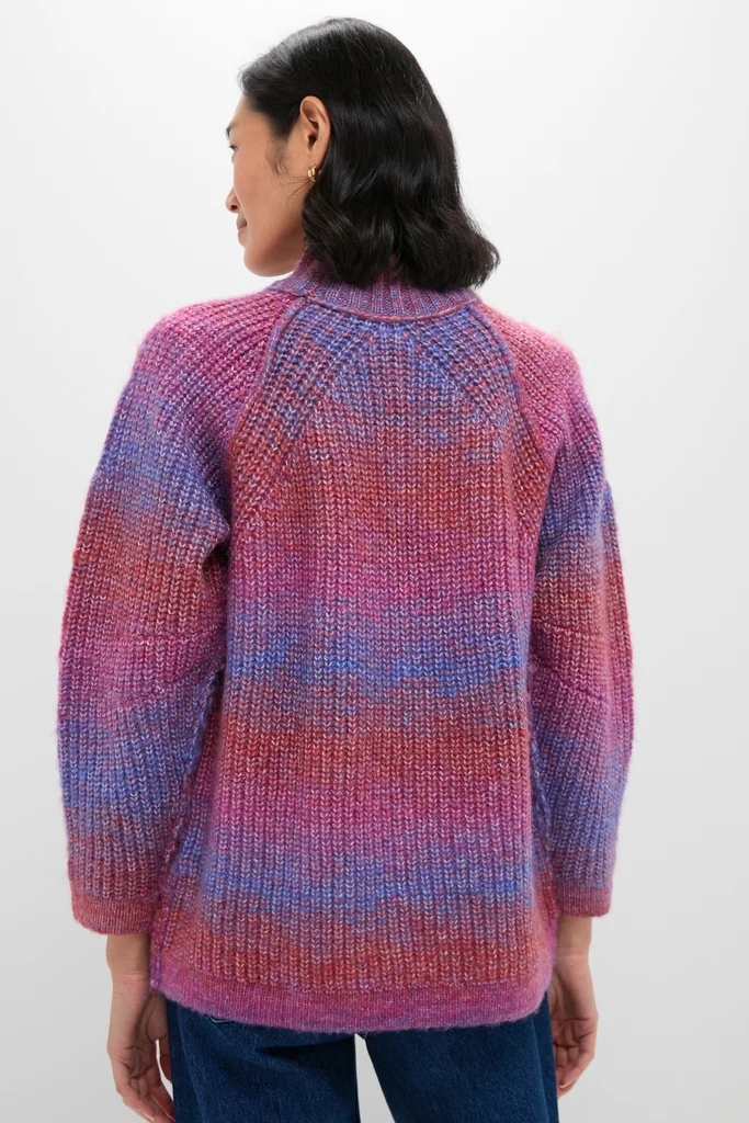 Purple Ombre Luca Sweater - Image 4
