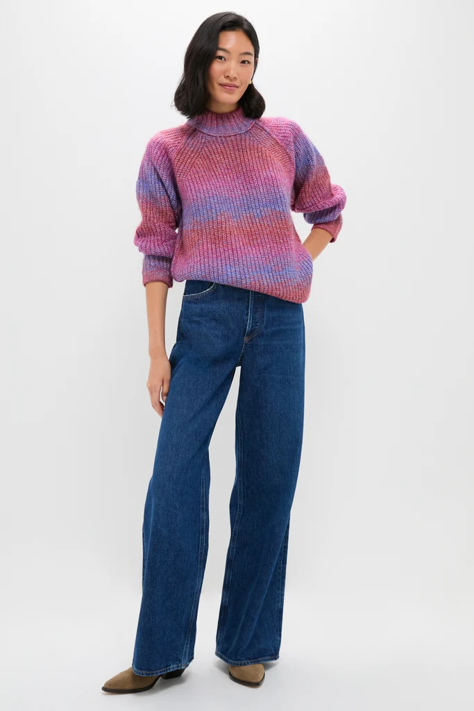Purple Ombre Luca Sweater - Image 6