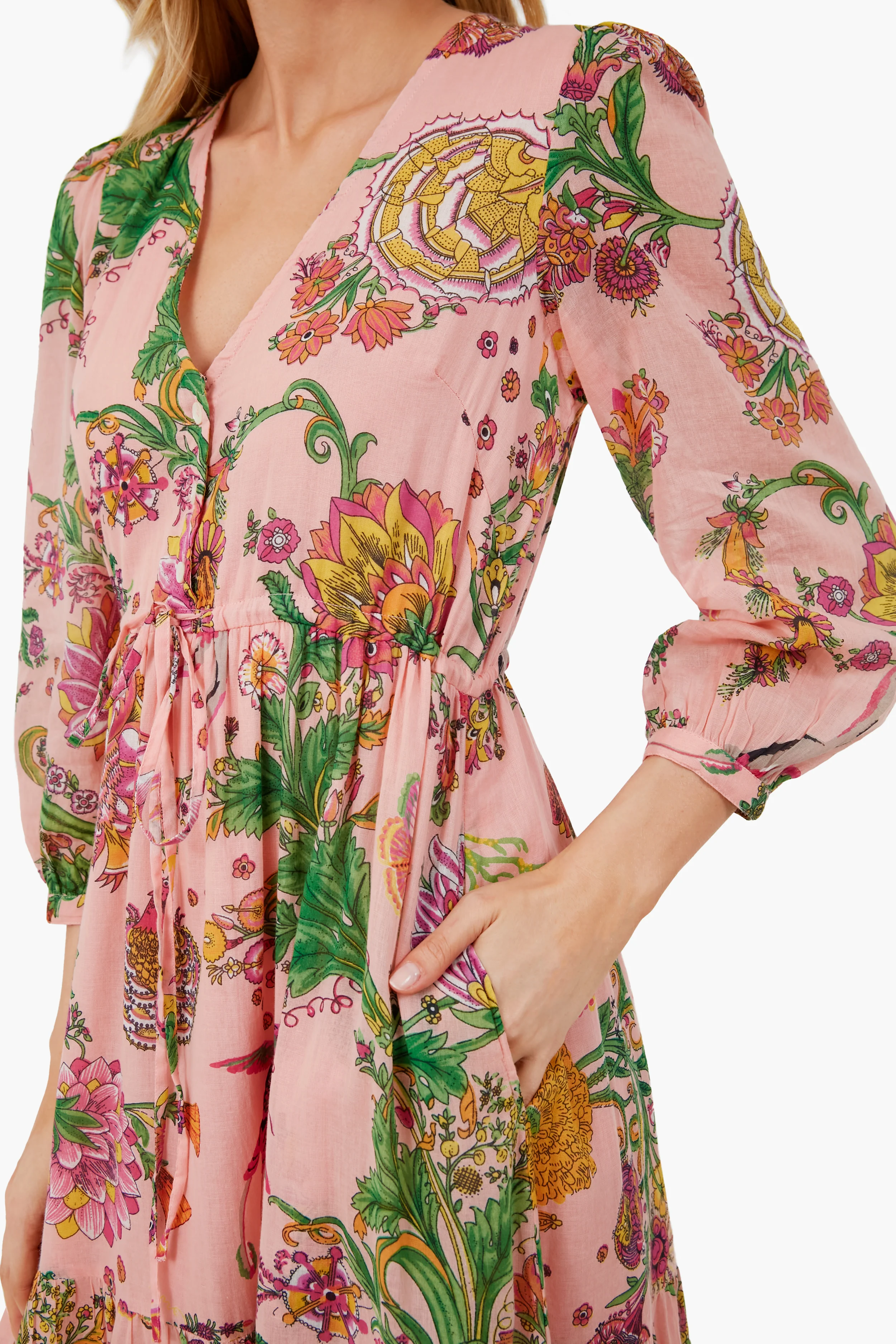Pyschedelia Rosette Castor Dress - Image 5