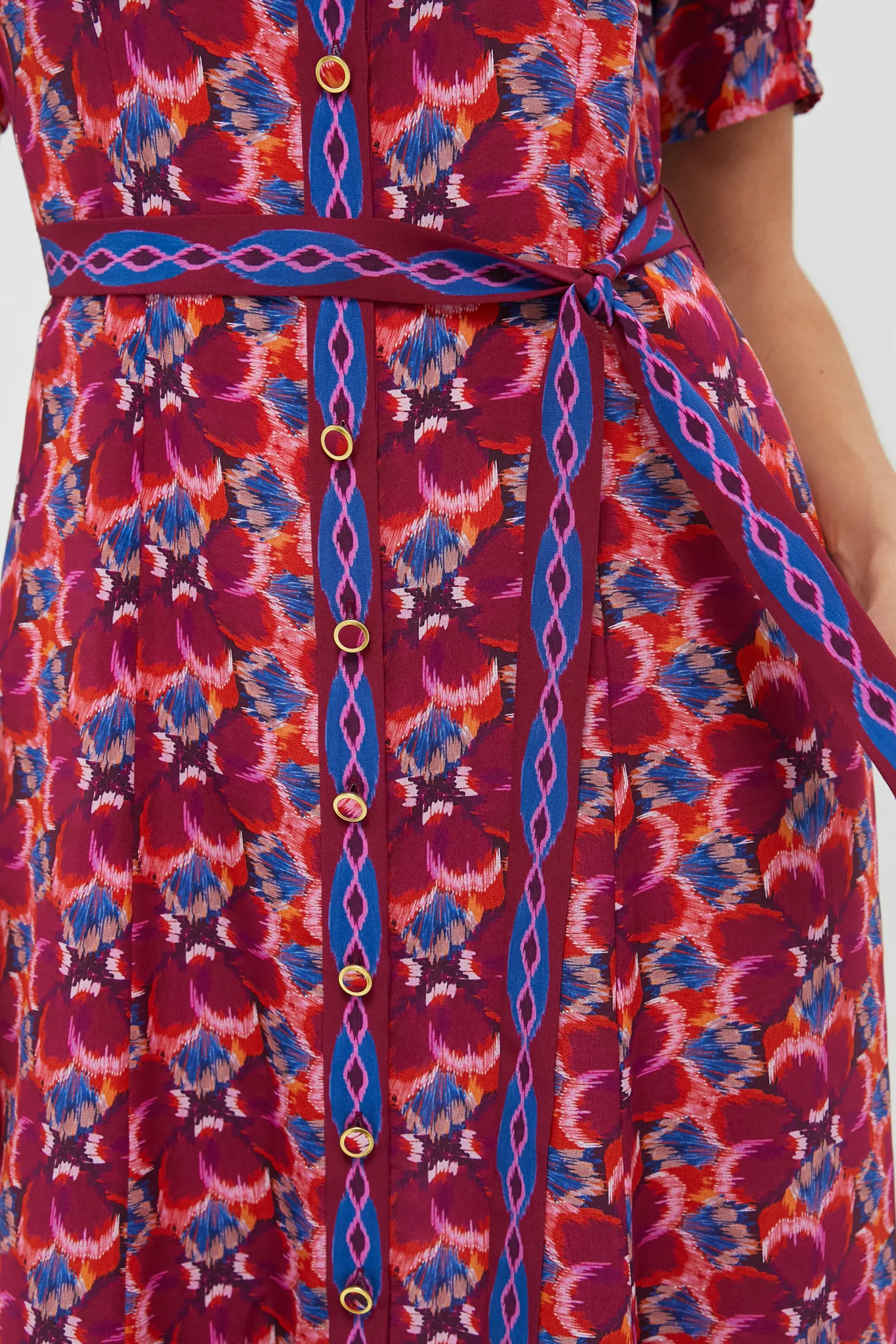 Quail Magenta Vanessa-D Midi Dress - Image 2
