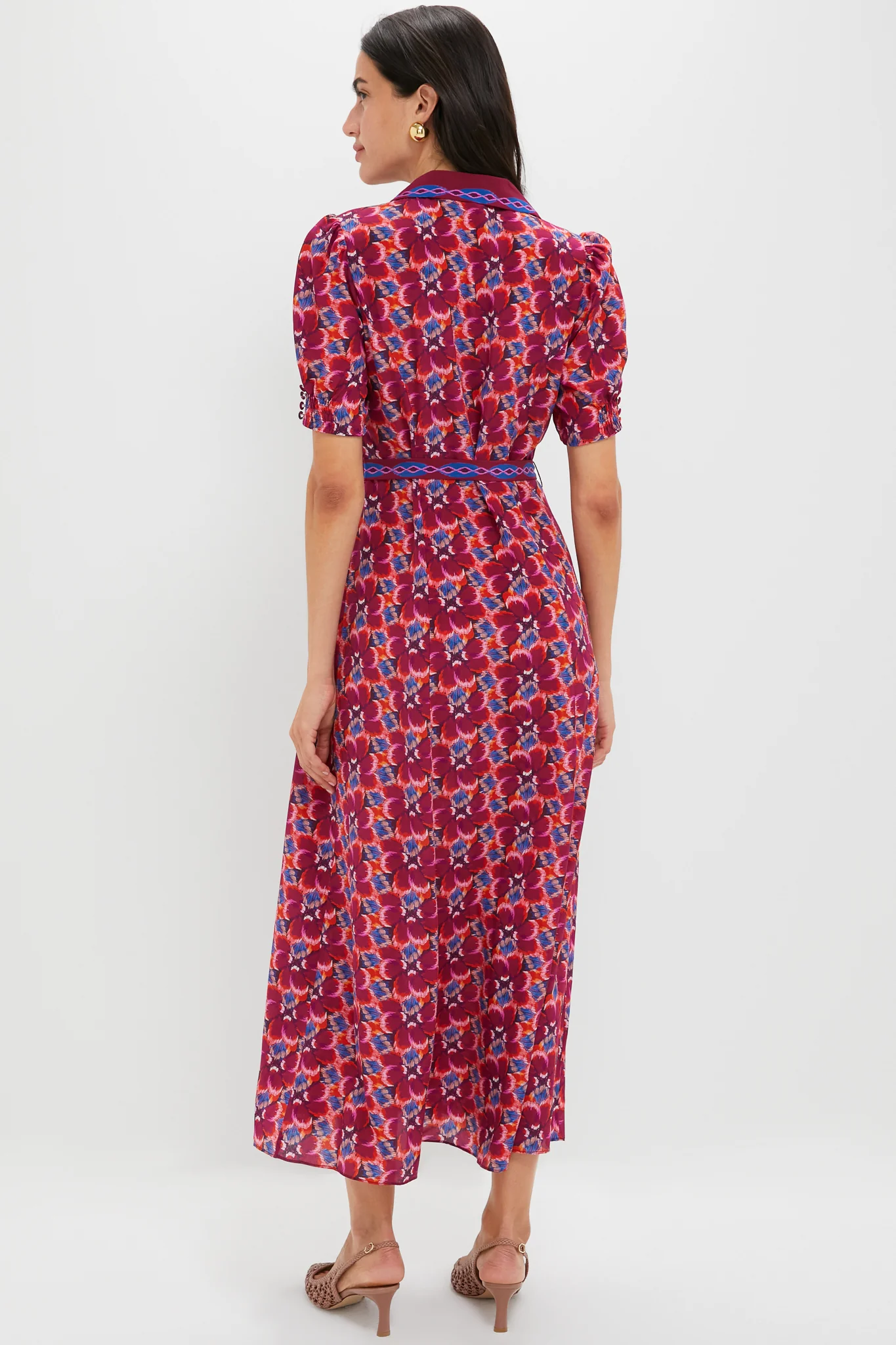 Quail Magenta Vanessa-D Midi Dress - Image 4