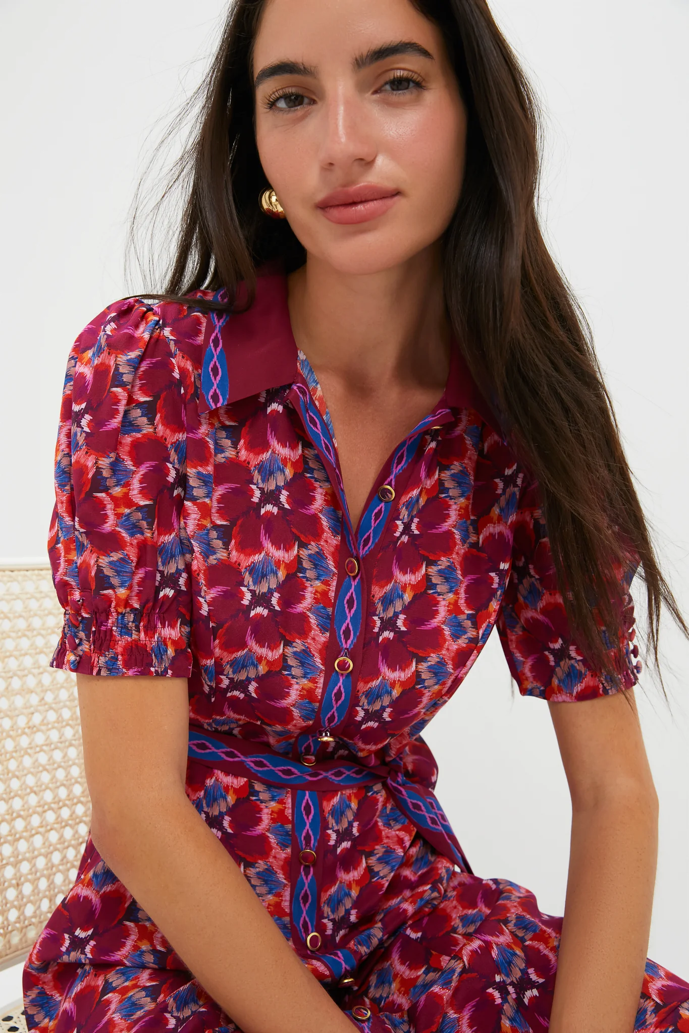 Quail Magenta Vanessa-D Midi Dress - Image 5