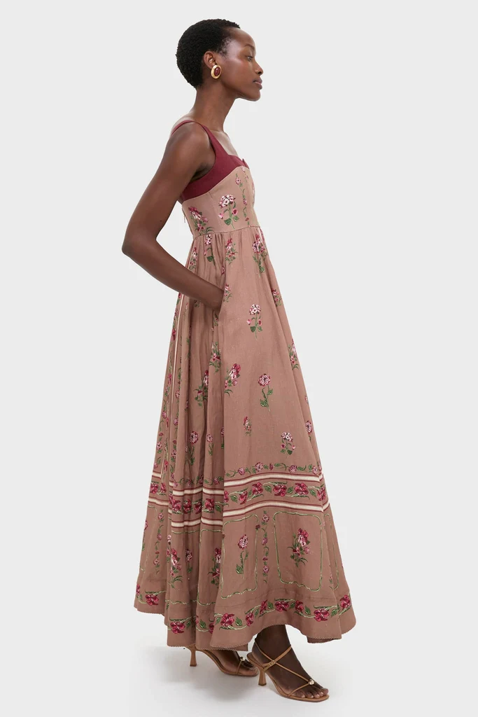 Quebrada Jaspe Maxi Dress - Image 4