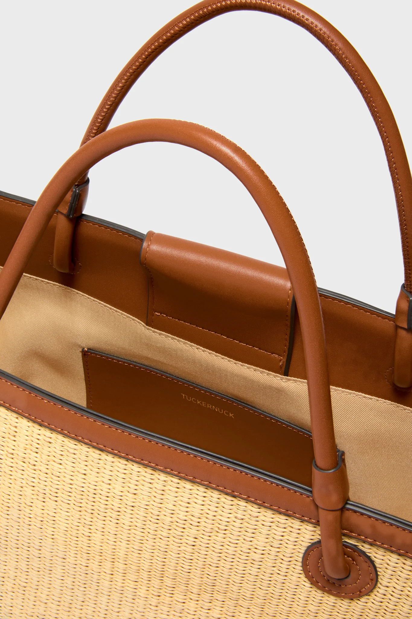 Raffia Brett Tote - Image 4